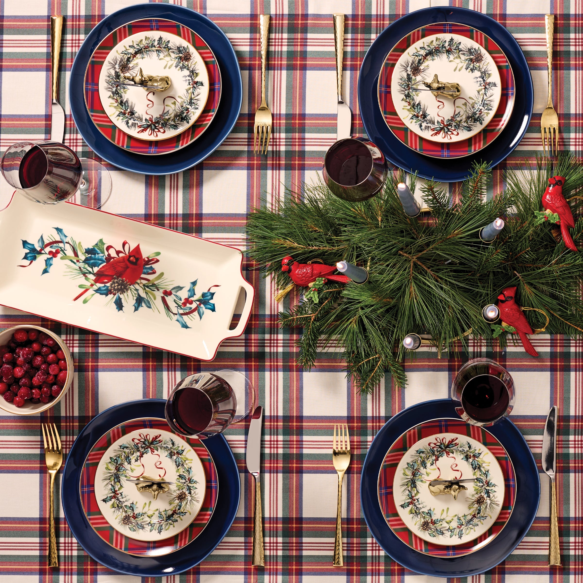 Lenox Premium Winter Greetings Salad Plates, Set of 4 - Image 2