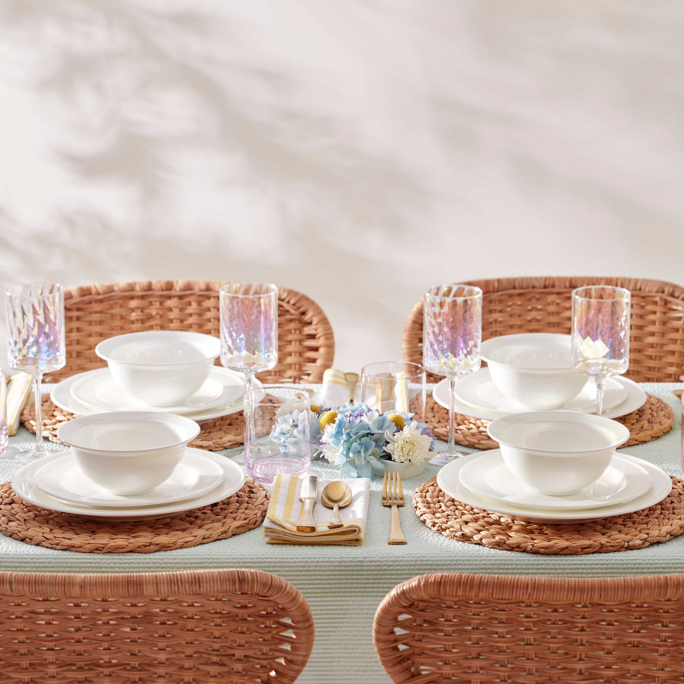 Lenox Premium Tuscany Stackable Blush Tall Glasses, Set of 4 - Image 5