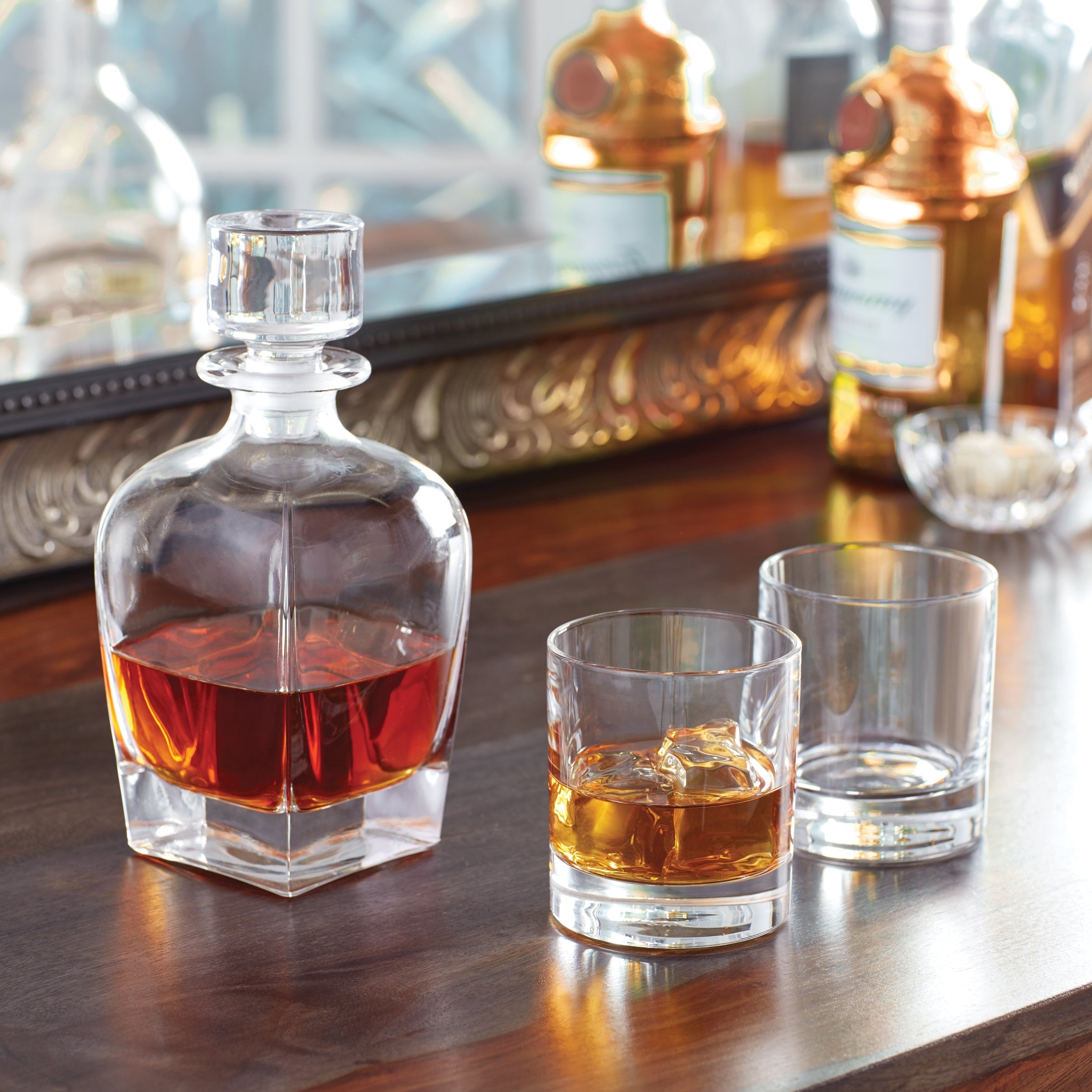 Lenox Premium Tuscany Classics 3-Piece Decanter & Glass Set - Image 4