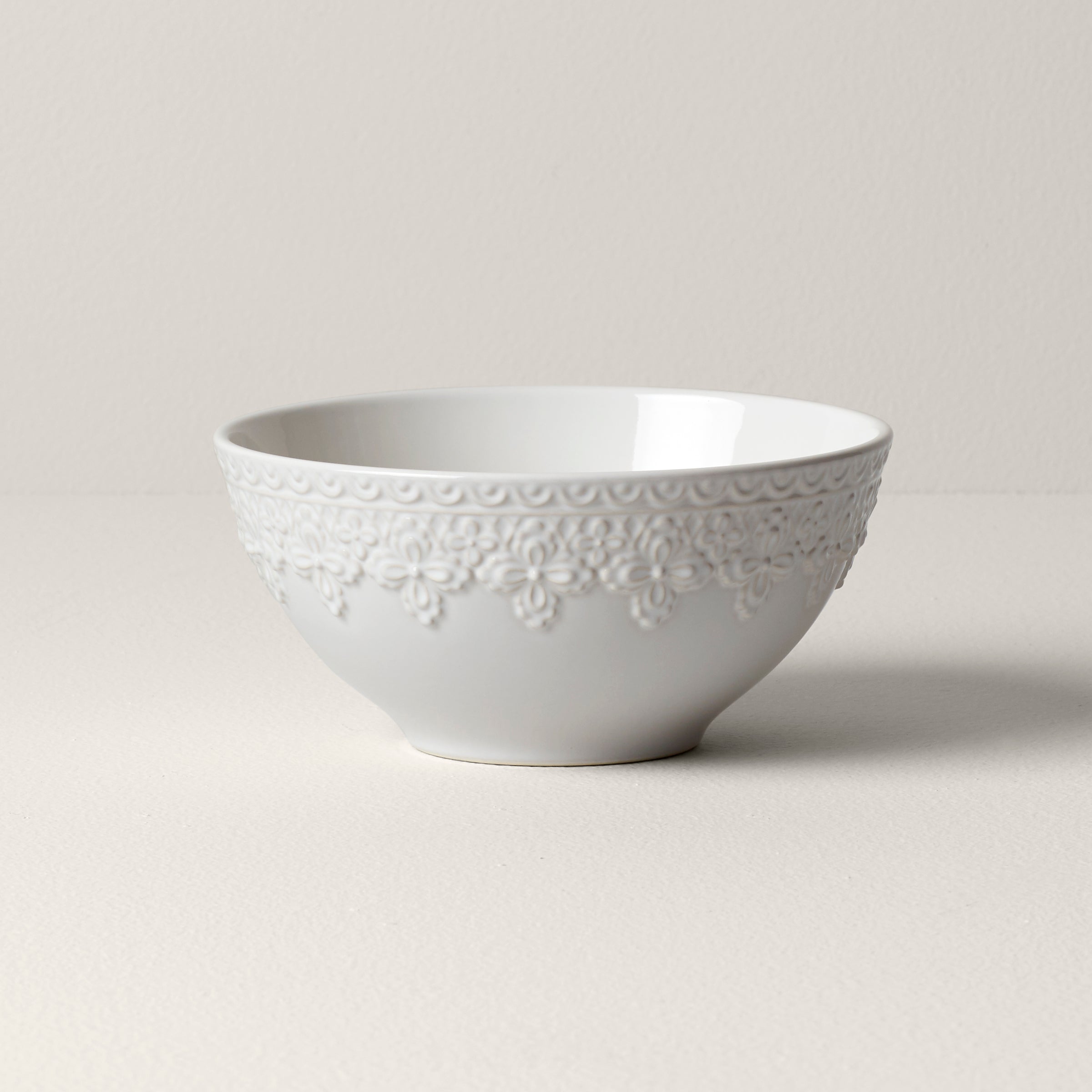 Lenox Premium Chelse Muse Fleur White All-Purpose Bowl