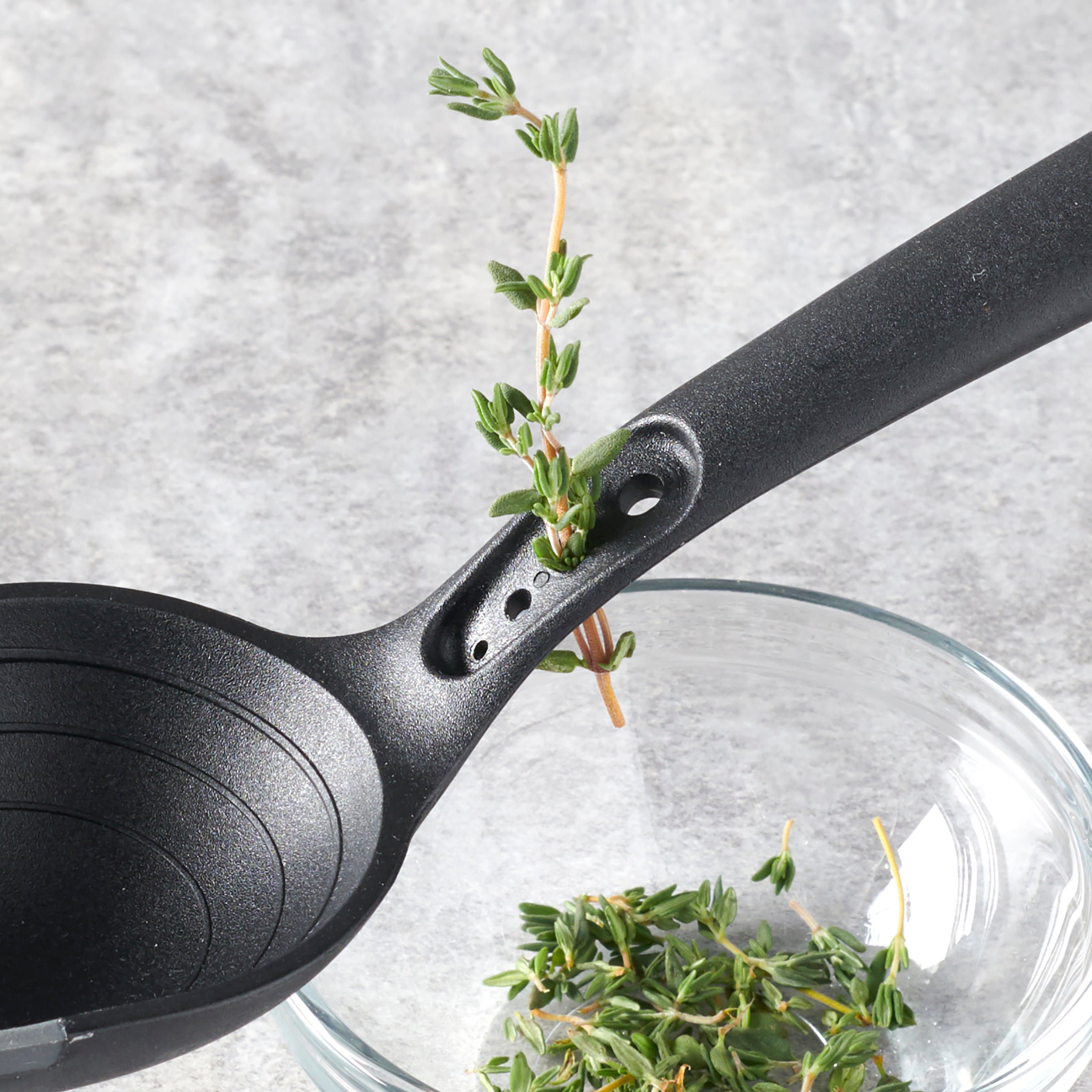 Lenox Premium Elite Gadgets Silicone Solid Serving Spoon - Image 2
