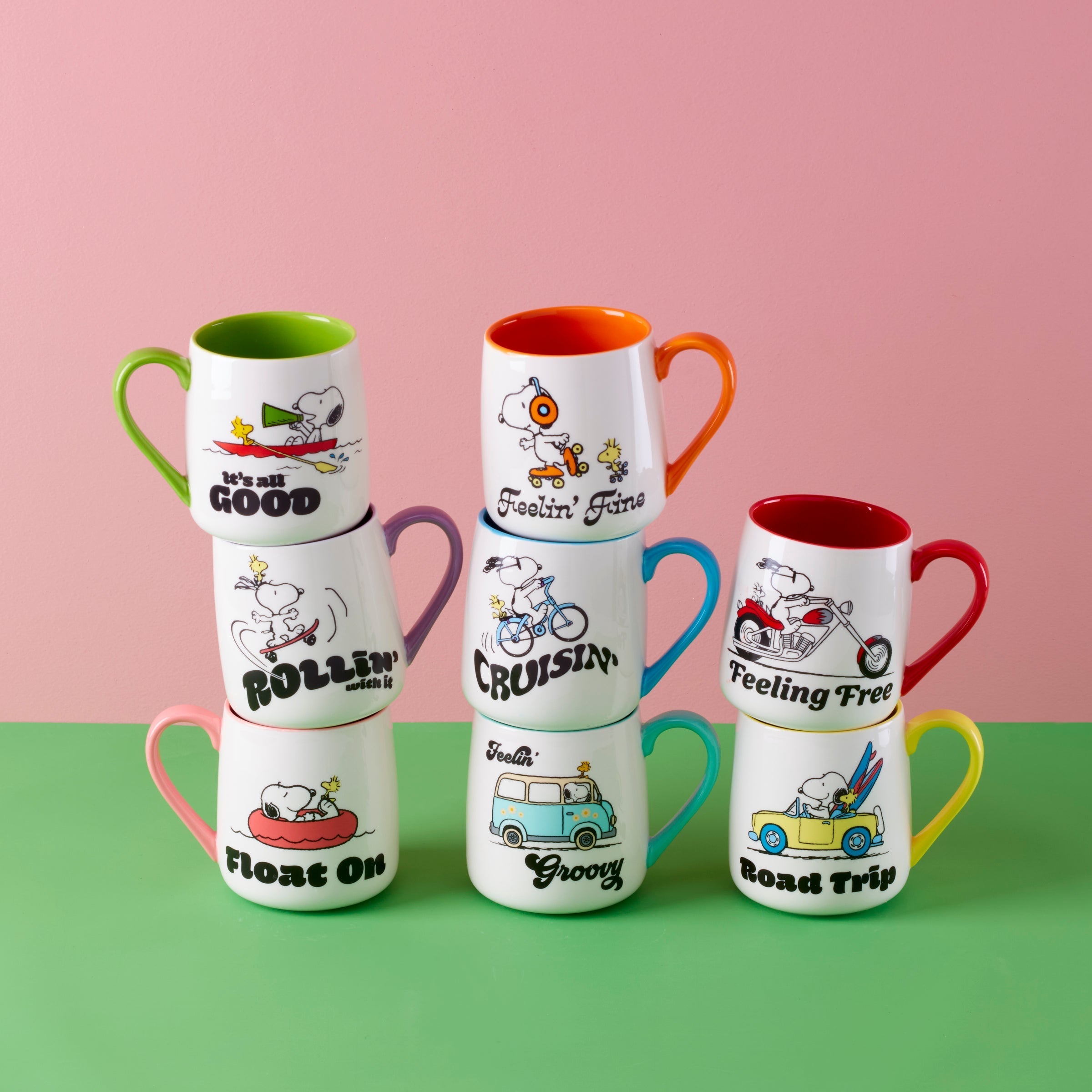 Lenox Premium Peanuts Mugs Cruisin'-Feelin' Fine, Set of 2 - Image 5
