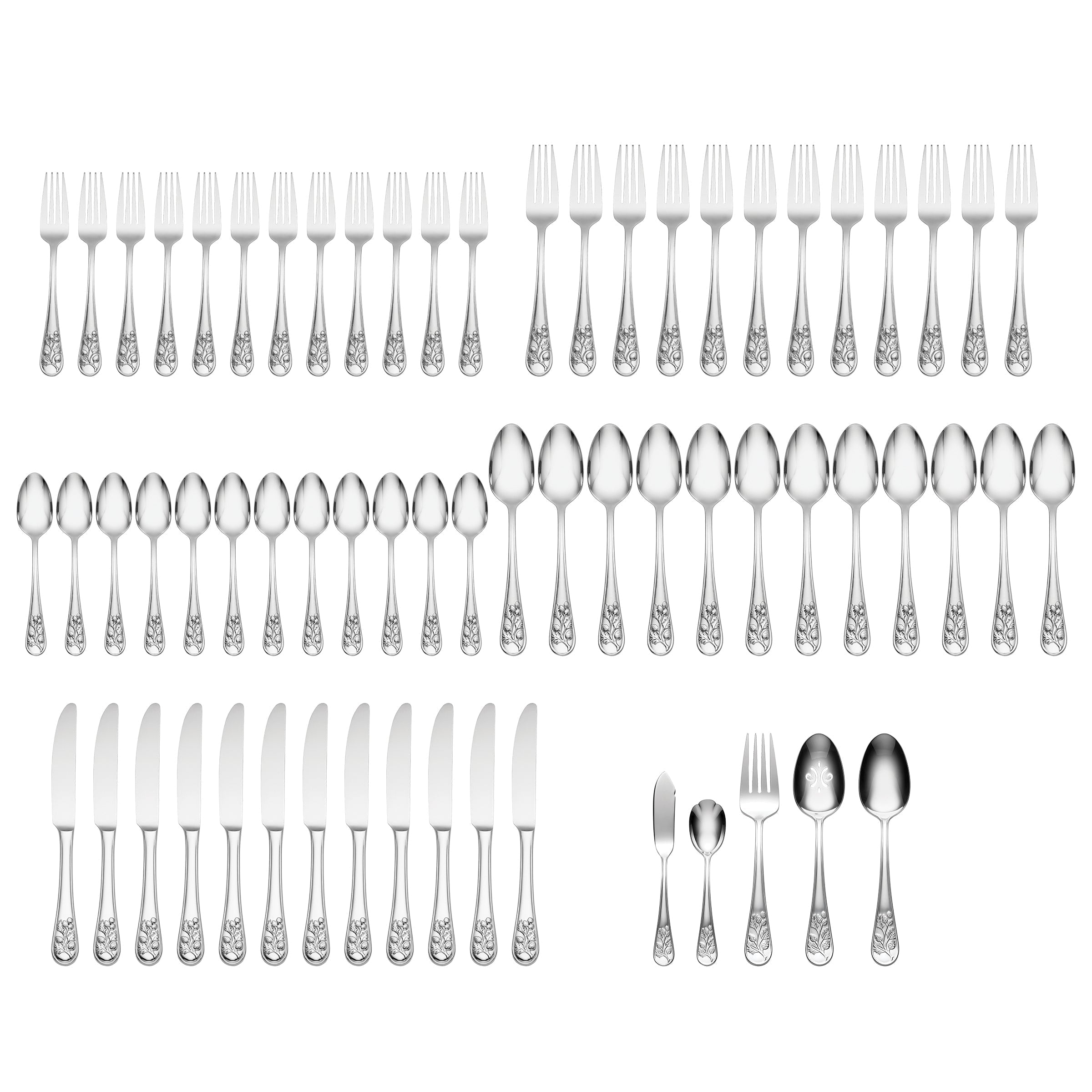 Lenox Premium Chestnut Ridge 65-Piece Flatware Set - Image 2