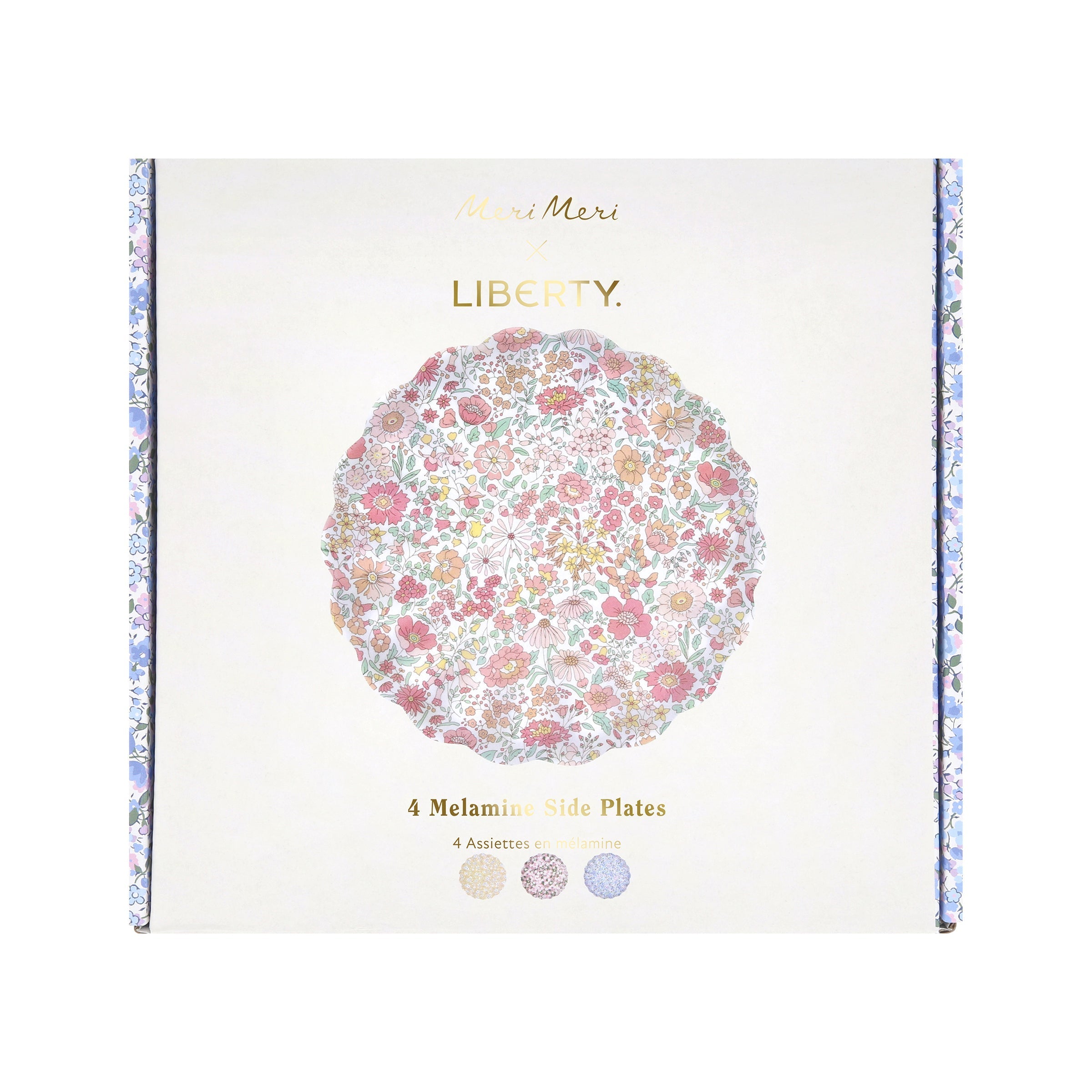 Lenox Premium Meri Meri X Liberty Floral Melamine Small Plate, Set of 4 - Image 9