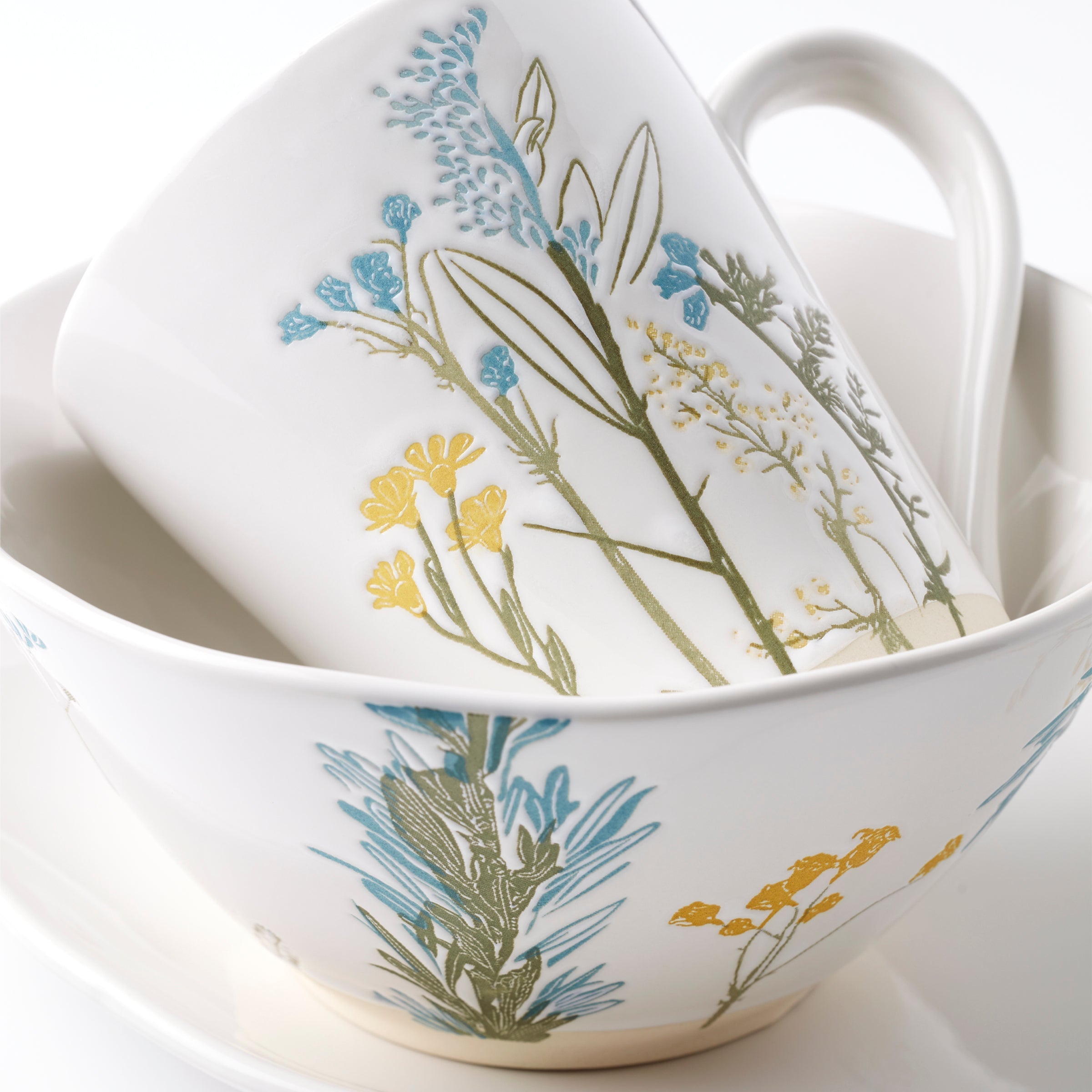 Lenox Premium Wildflowers Mugs, Set of 4 - Image 3