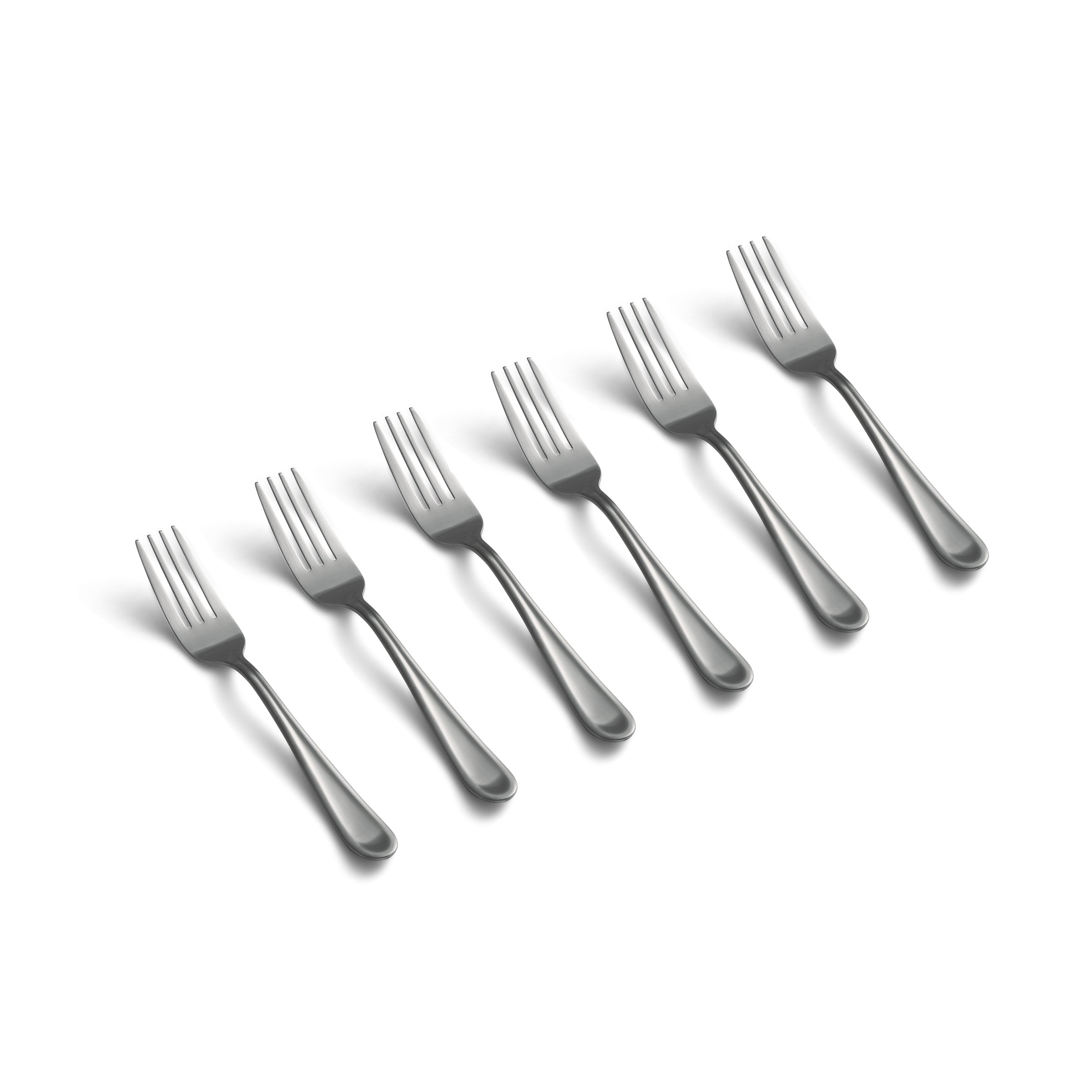 Lenox Premium Malibu Satin Salad Forks, Set of 6