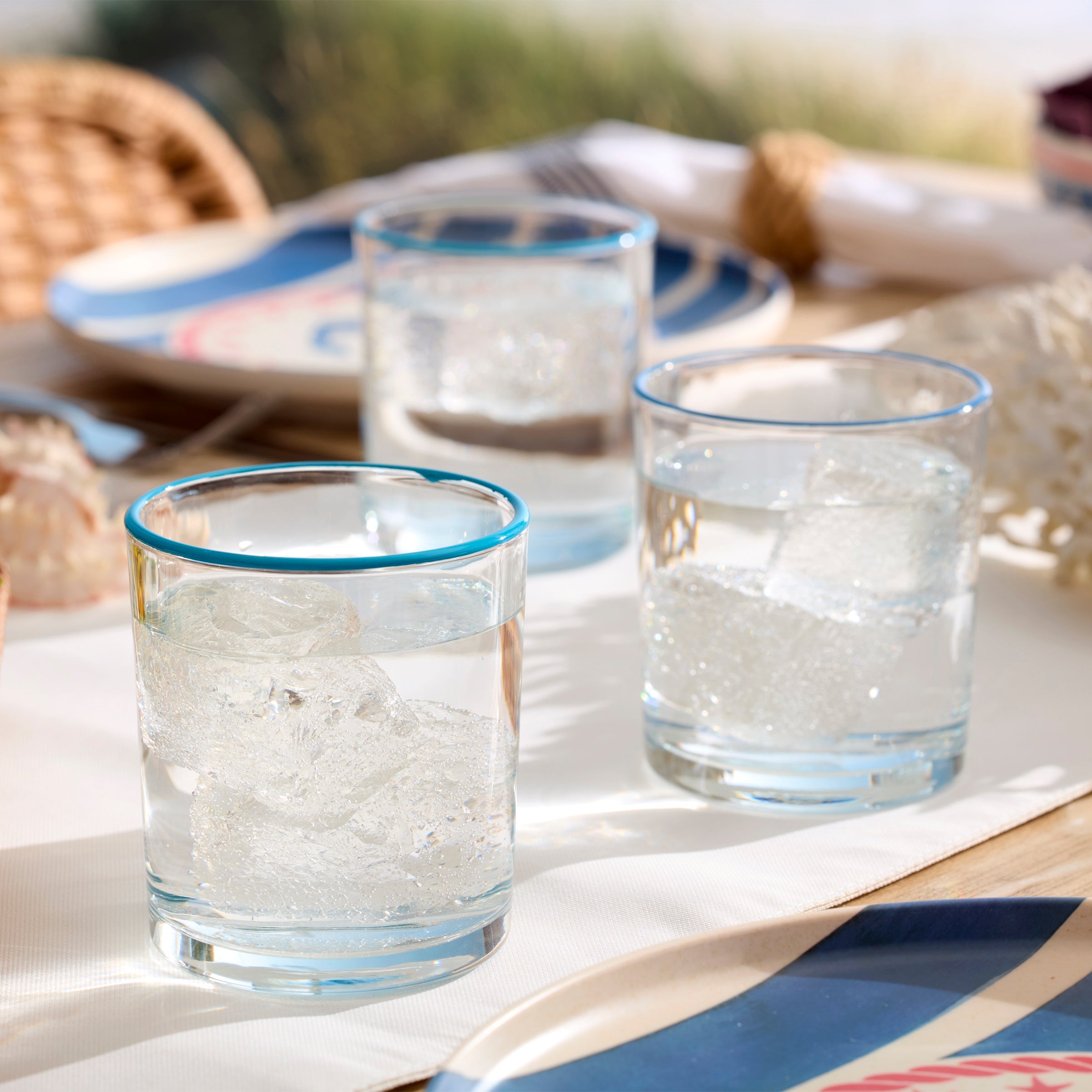 Lenox Premium 24 Seven Turquoise 6-Piece Medium Tumbler Set - Image 3