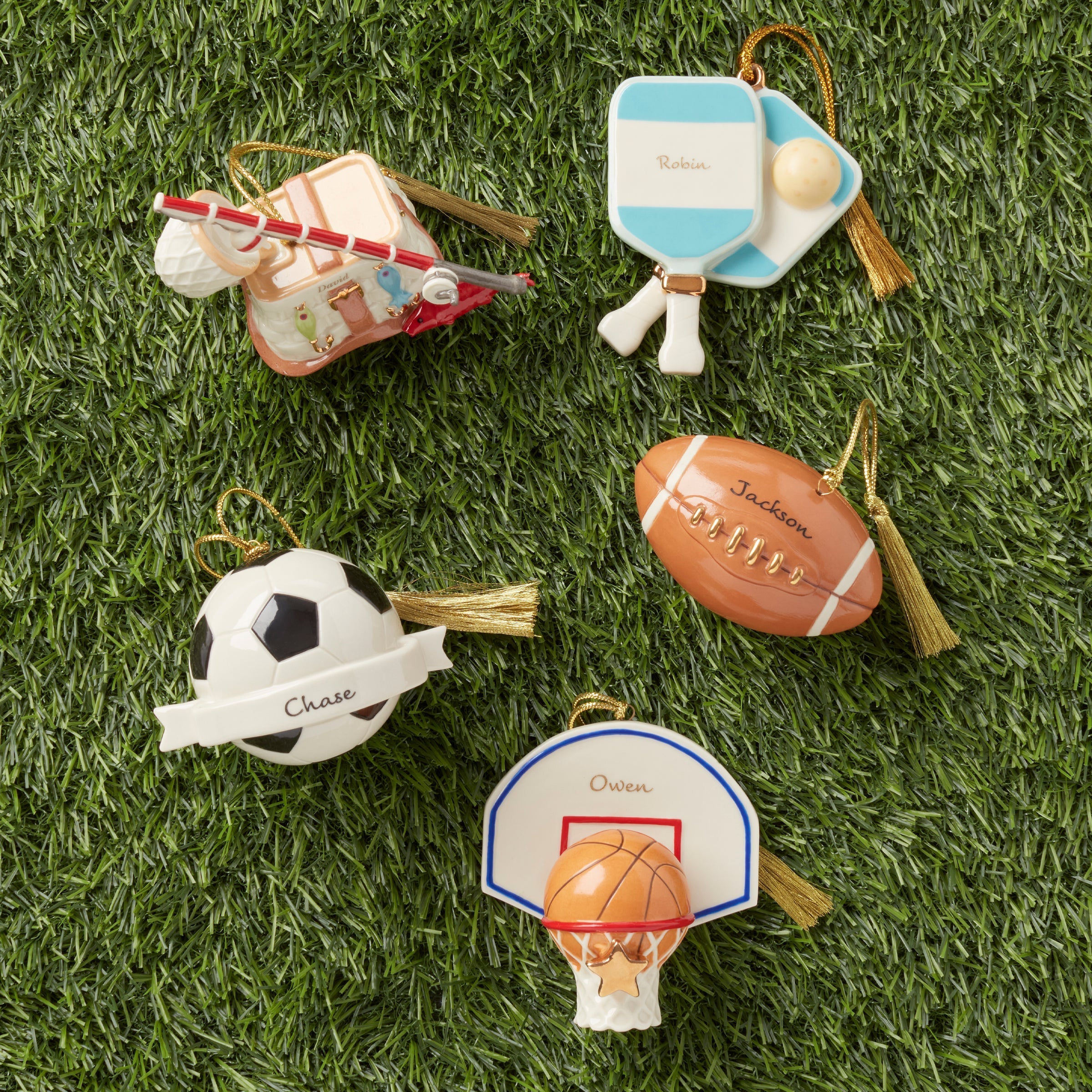Lenox Premium Personalized Pickleball Ornament - Image 5