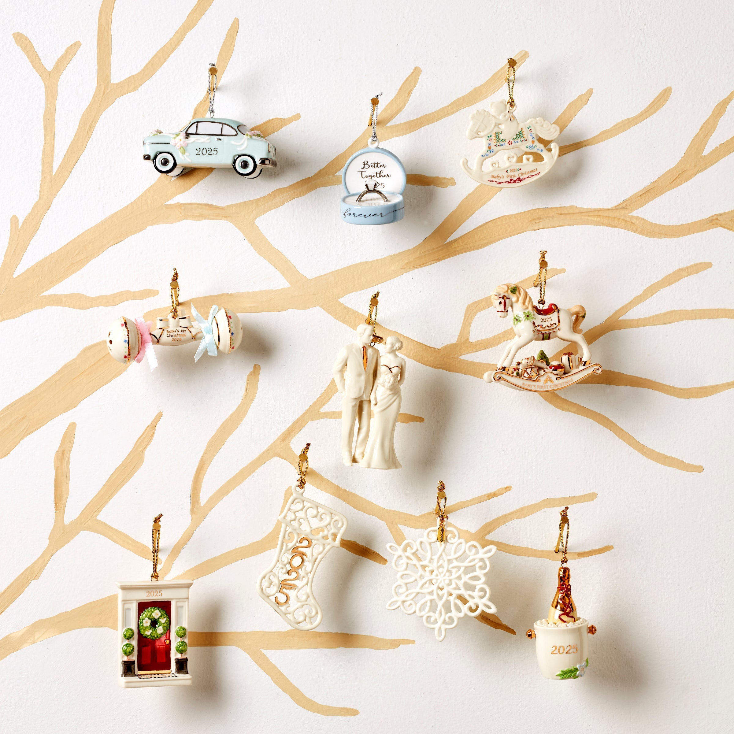 Lenox Premium 2026 A Year To Remember Stocking Ornament - Image 4