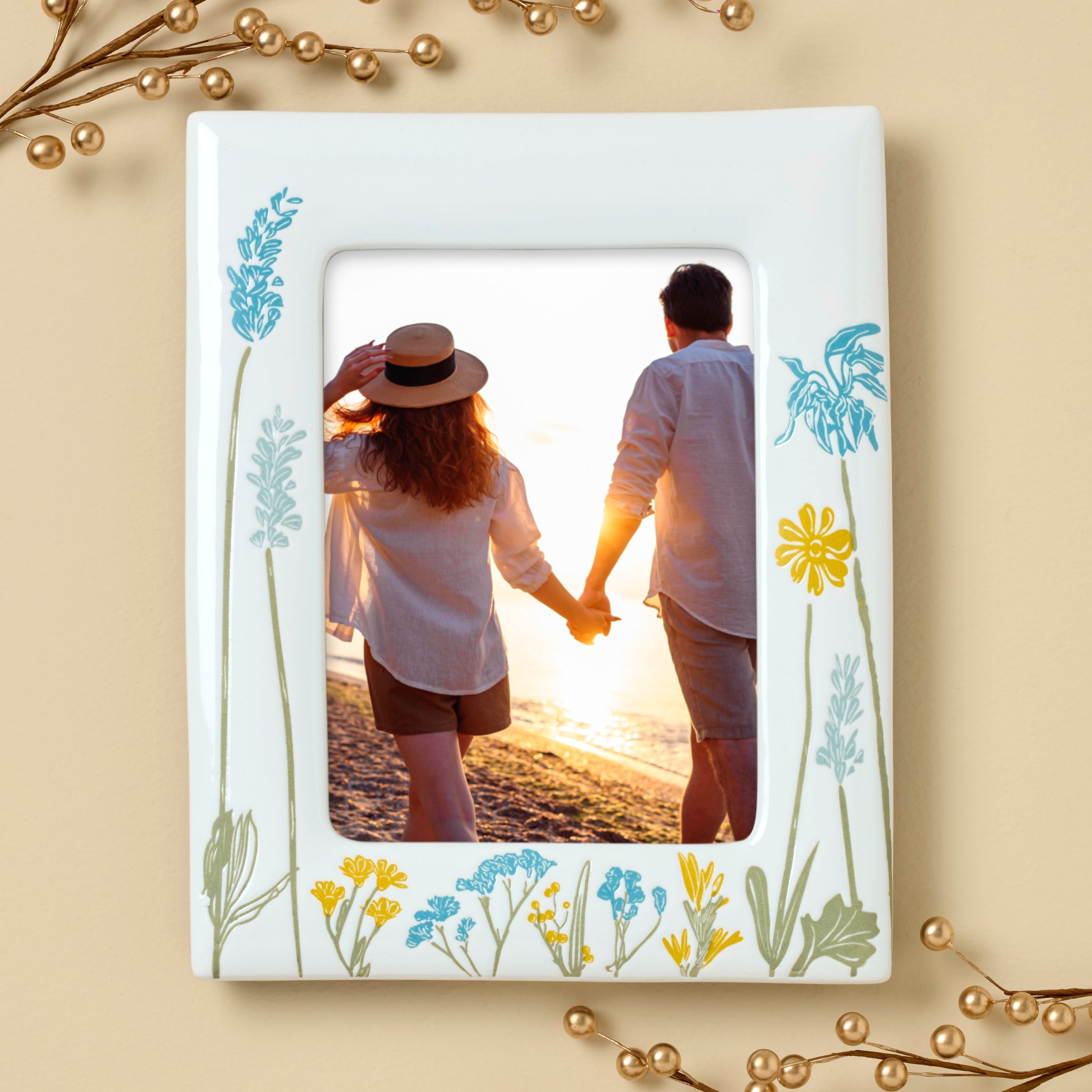 Lenox Premium Wildflowers 5x7 Photo Frame - Image 2