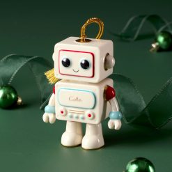 Alternative view of Lenox Premium Personalized Robot Ornament