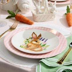 Alternative view of Lenox Premium Bunny Accent Plates, Set of 4