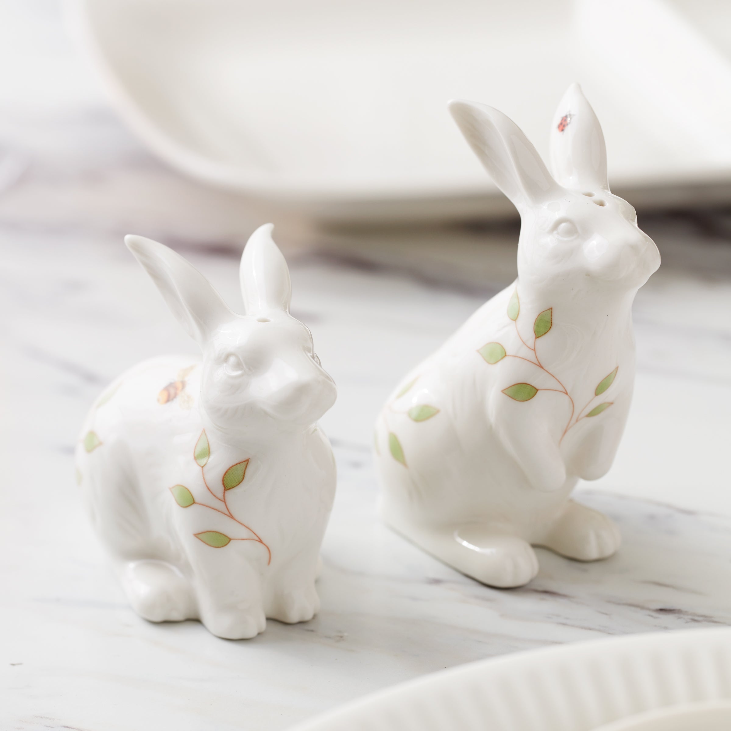 Lenox Premium Butterfly Meadow Bunny Salt & Pepper - Image 5