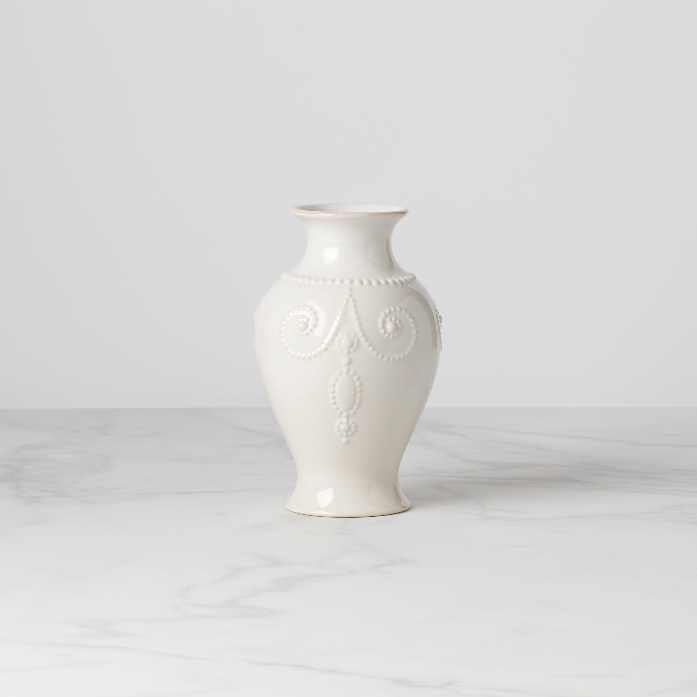 Lenox Premium French Perle White Bouquet Vase