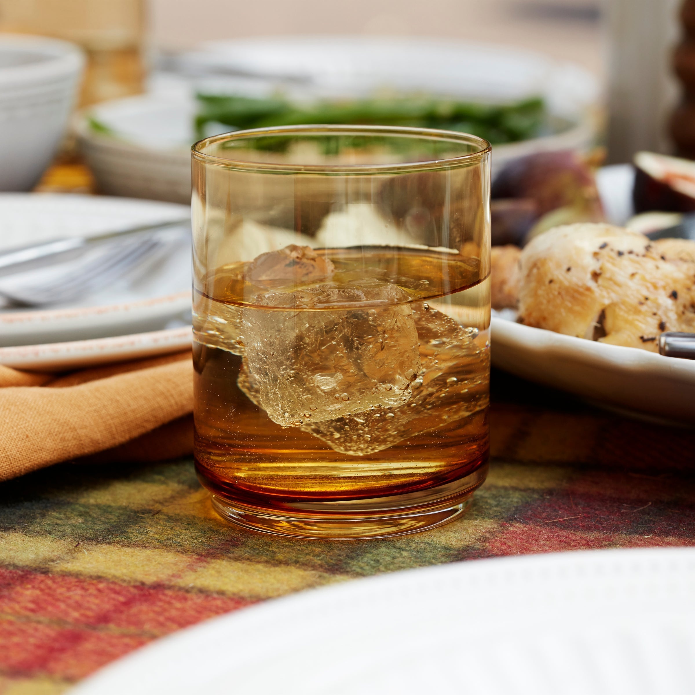 Lenox Premium Tuscany Classics Stackable Amber Tall Glasses, Set of 4 - Image 5
