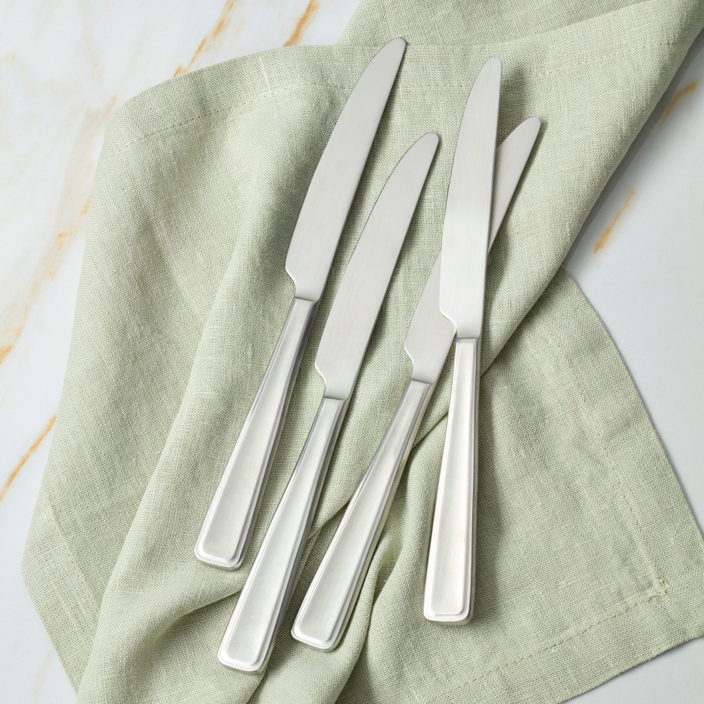 Lenox Premium Reid Satin Dinner Knives, Set of 4 - Image 2