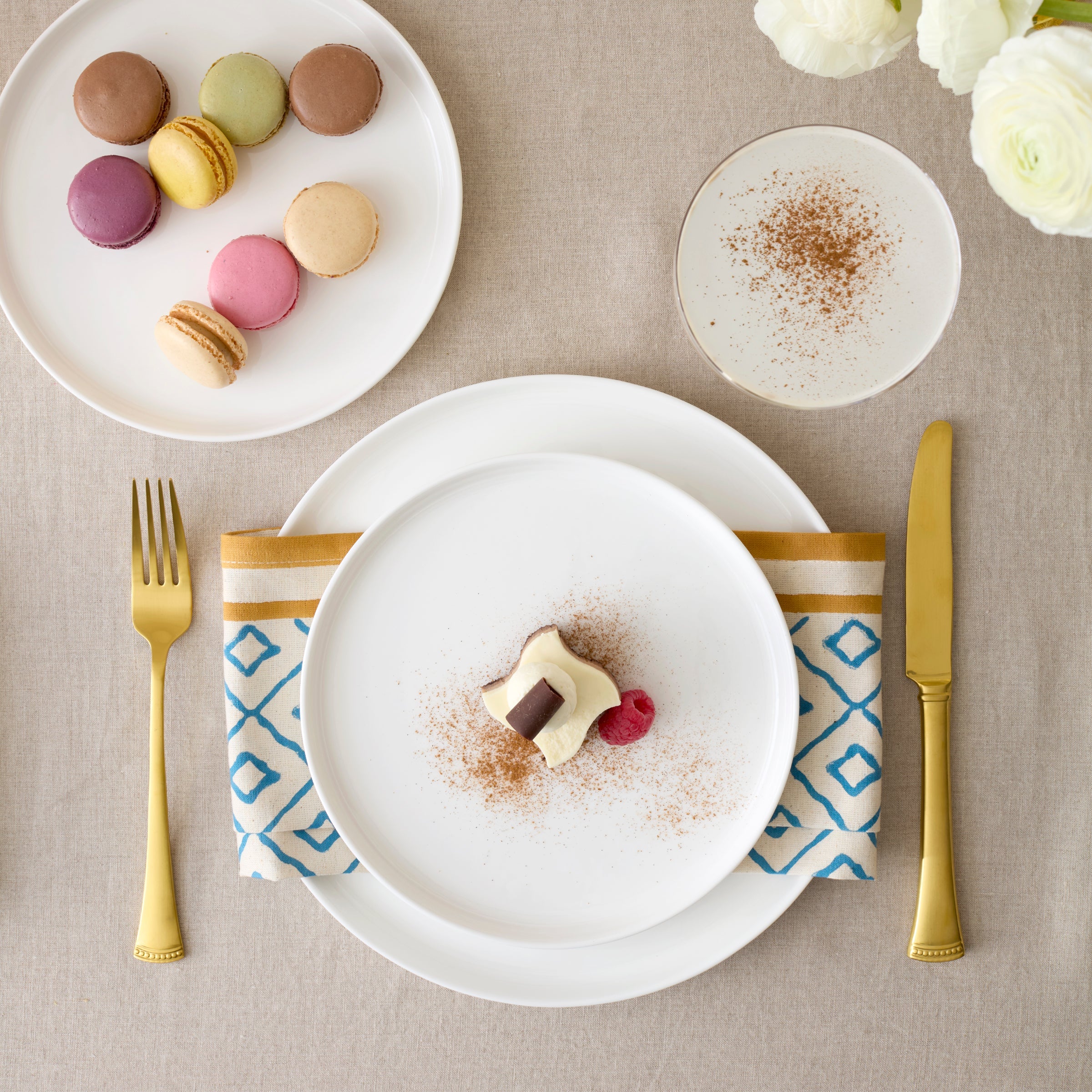 Lenox Premium Modern White 24-Piece Dinnerware Set - Image 2