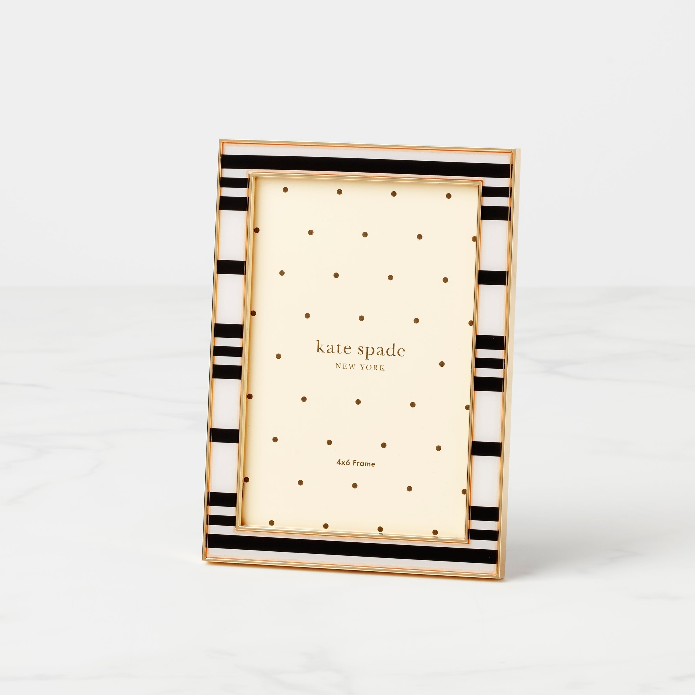 Lenox Premium Sitting Pretty Stripe 4x6 Photo Frame