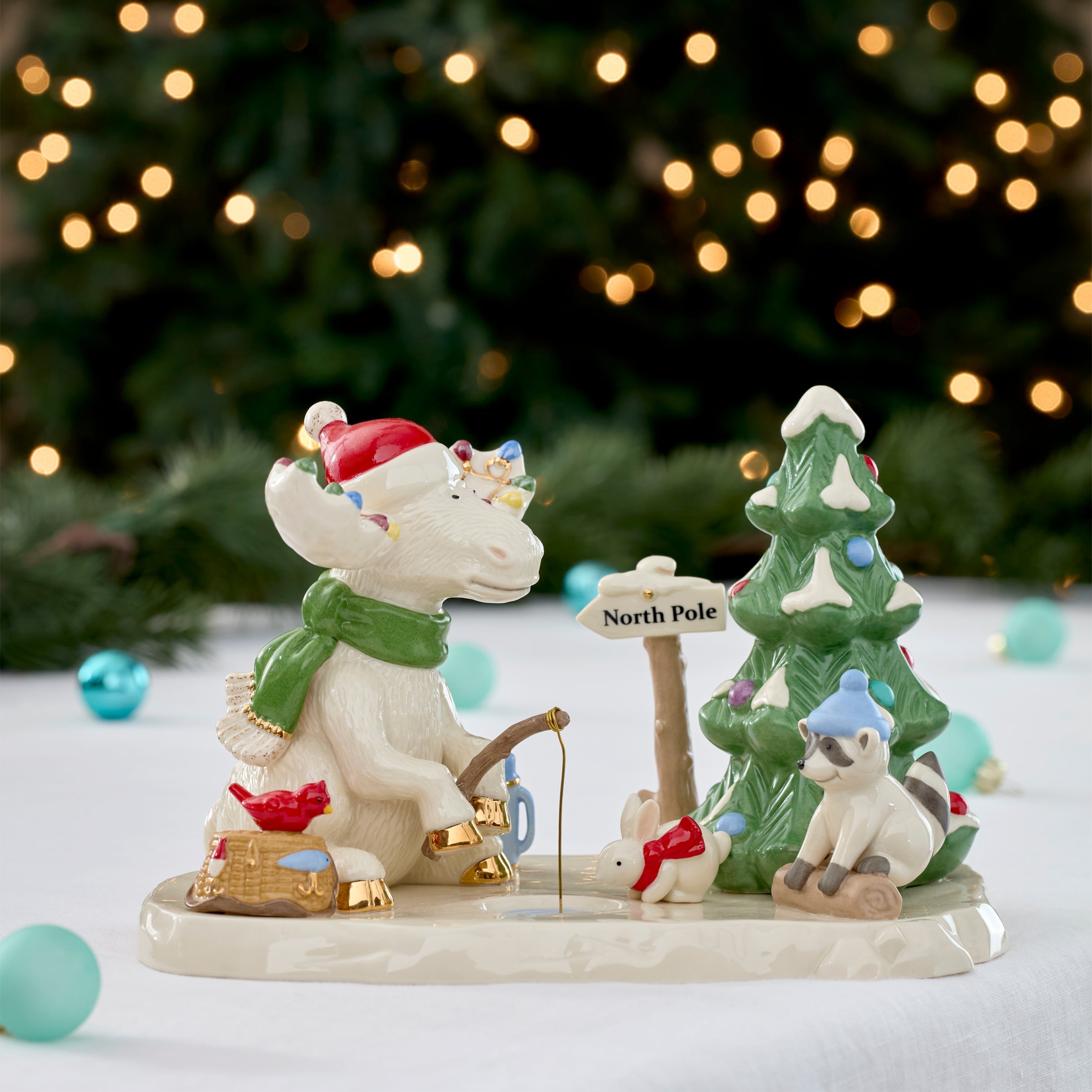 Lenox Premium Marcel Fishing Figurine - Image 4