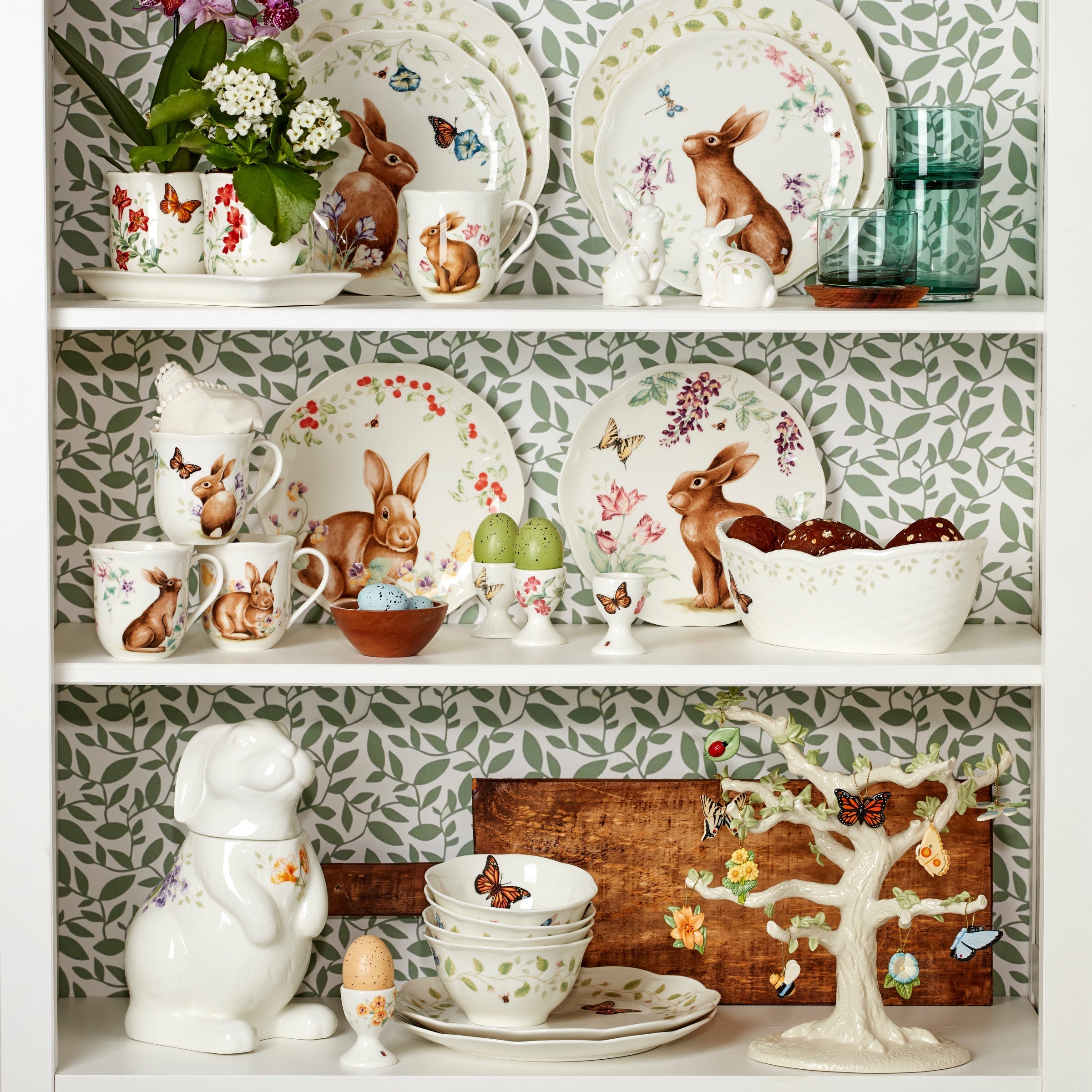 Lenox Premium Butterfly Meadow Bunny Salt & Pepper - Image 3