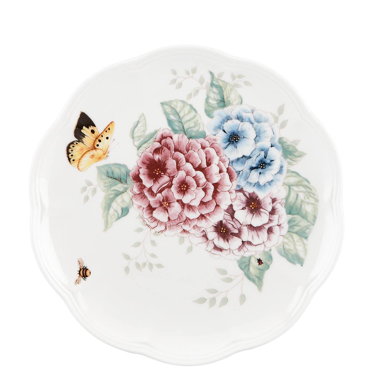 Lenox Premium Butterfly Meadow Hydrangea 12-Piece Dinnerware Set - Image 4