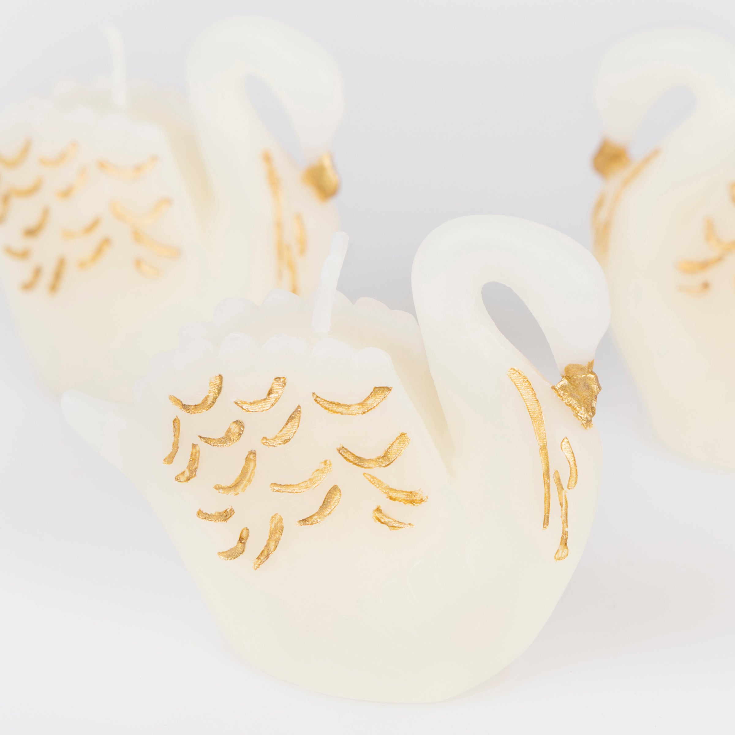 Lenox Premium Swan Candles, Set of 3 - Image 3