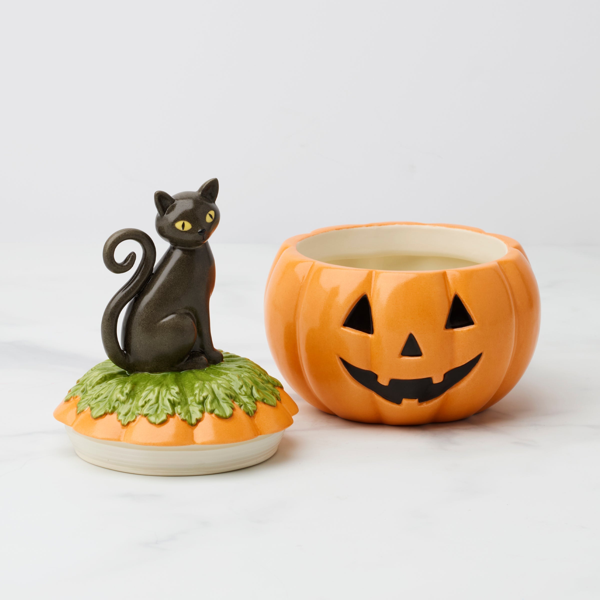 Lenox Premium Haunted Halloween Covered Candy Jar - Image 3