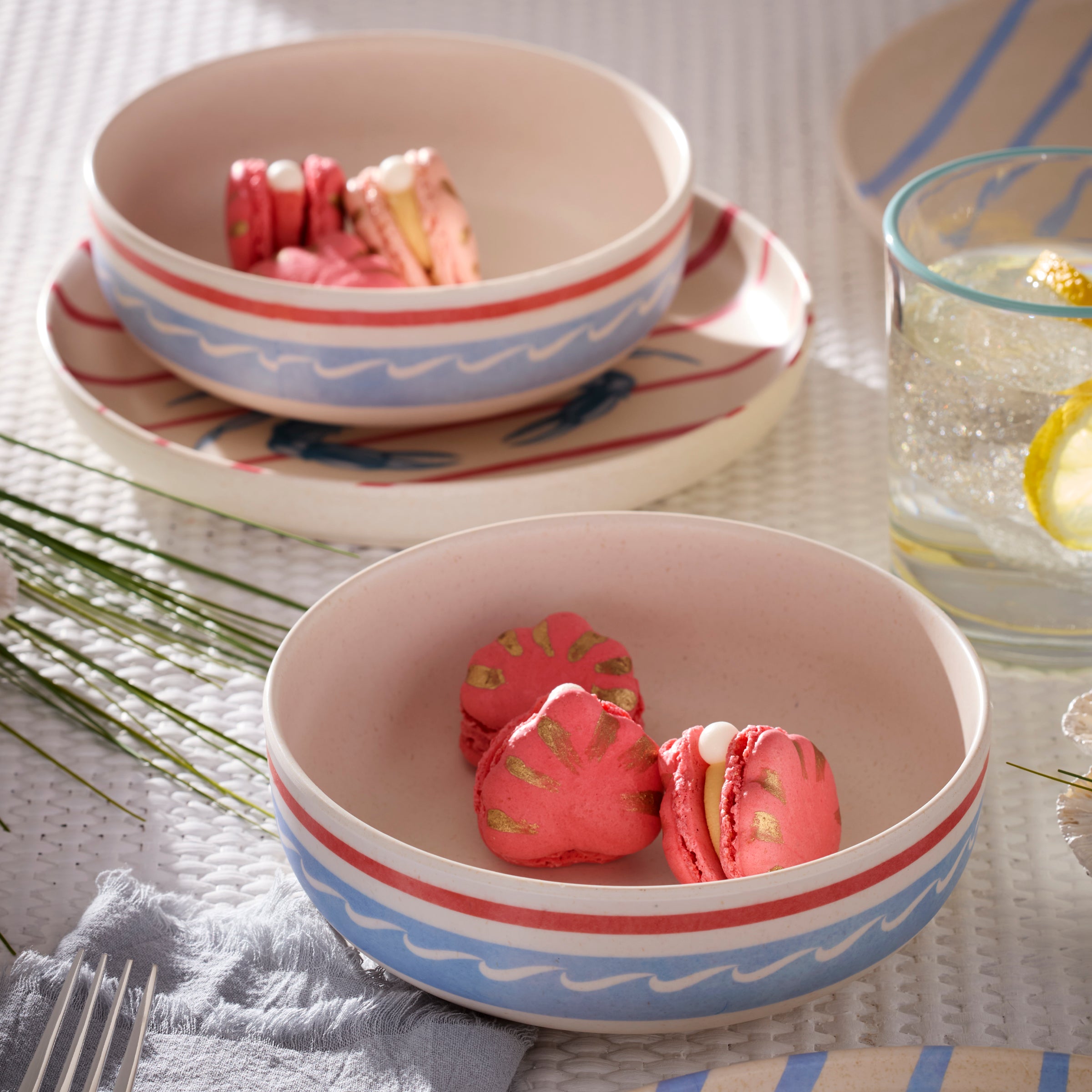 Lenox Premium 24 Seven Melamine Wharfside 24-Piece Dinnerware Set - Image 5