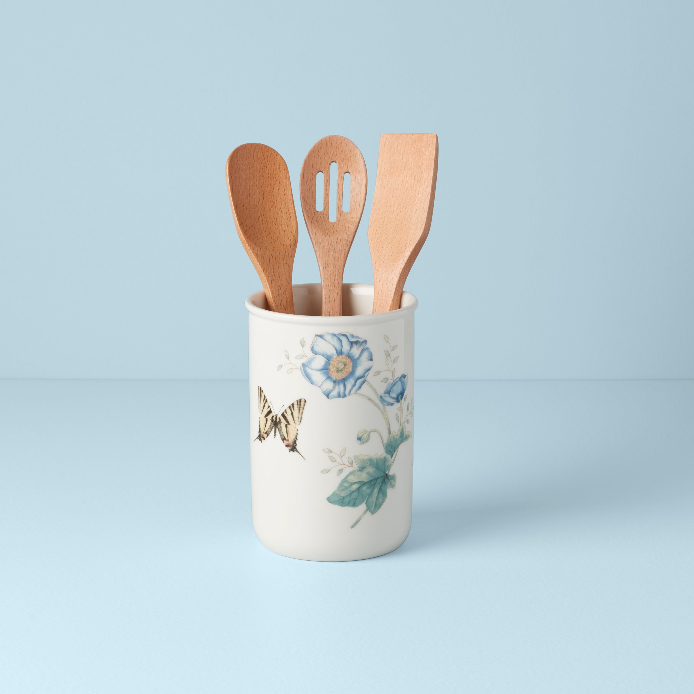 Lenox Premium Butterfly Meadow 4-Piece Utensil Holder Set - Image 2