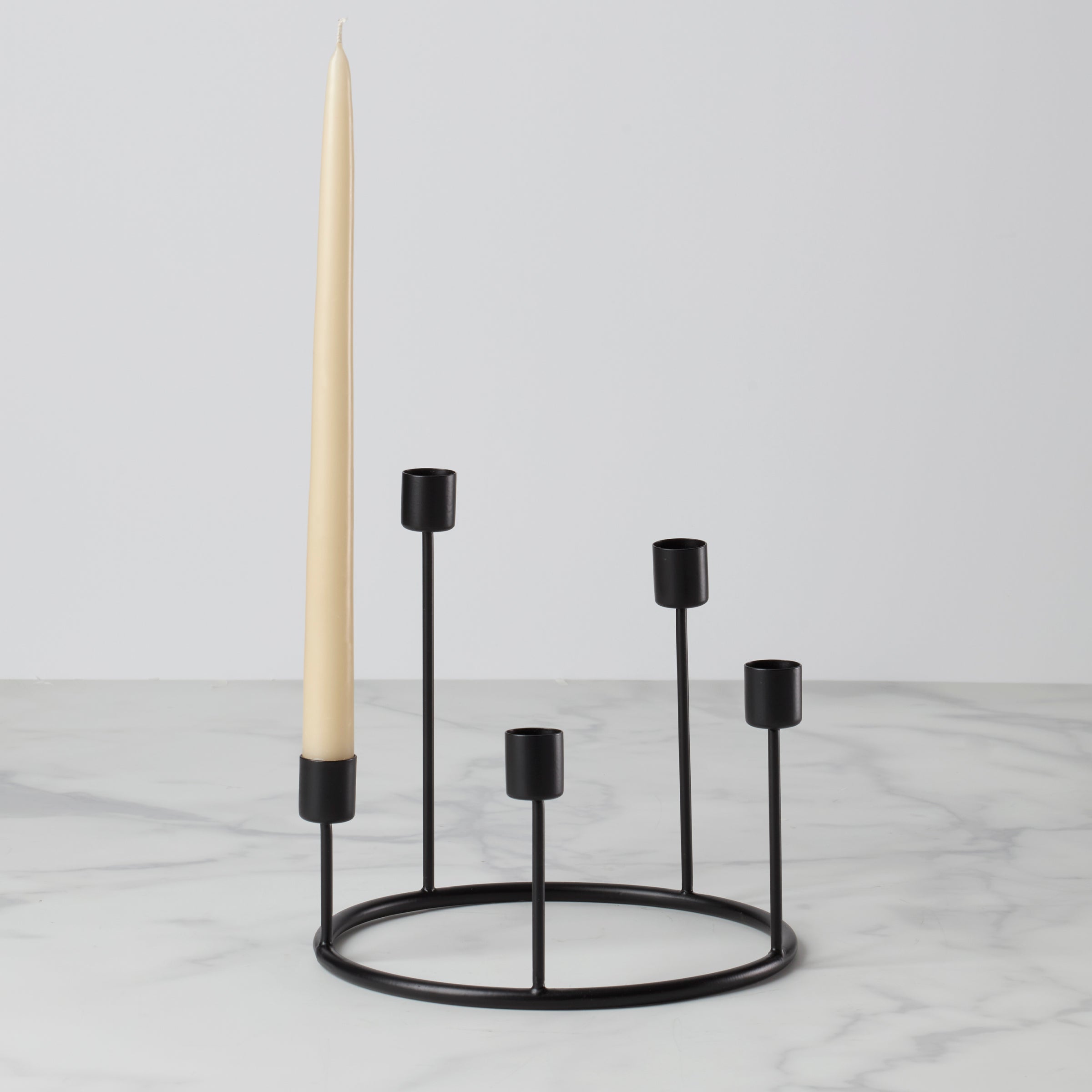 Lenox Premium Kent Small Black Candlestick Wreath - Image 2