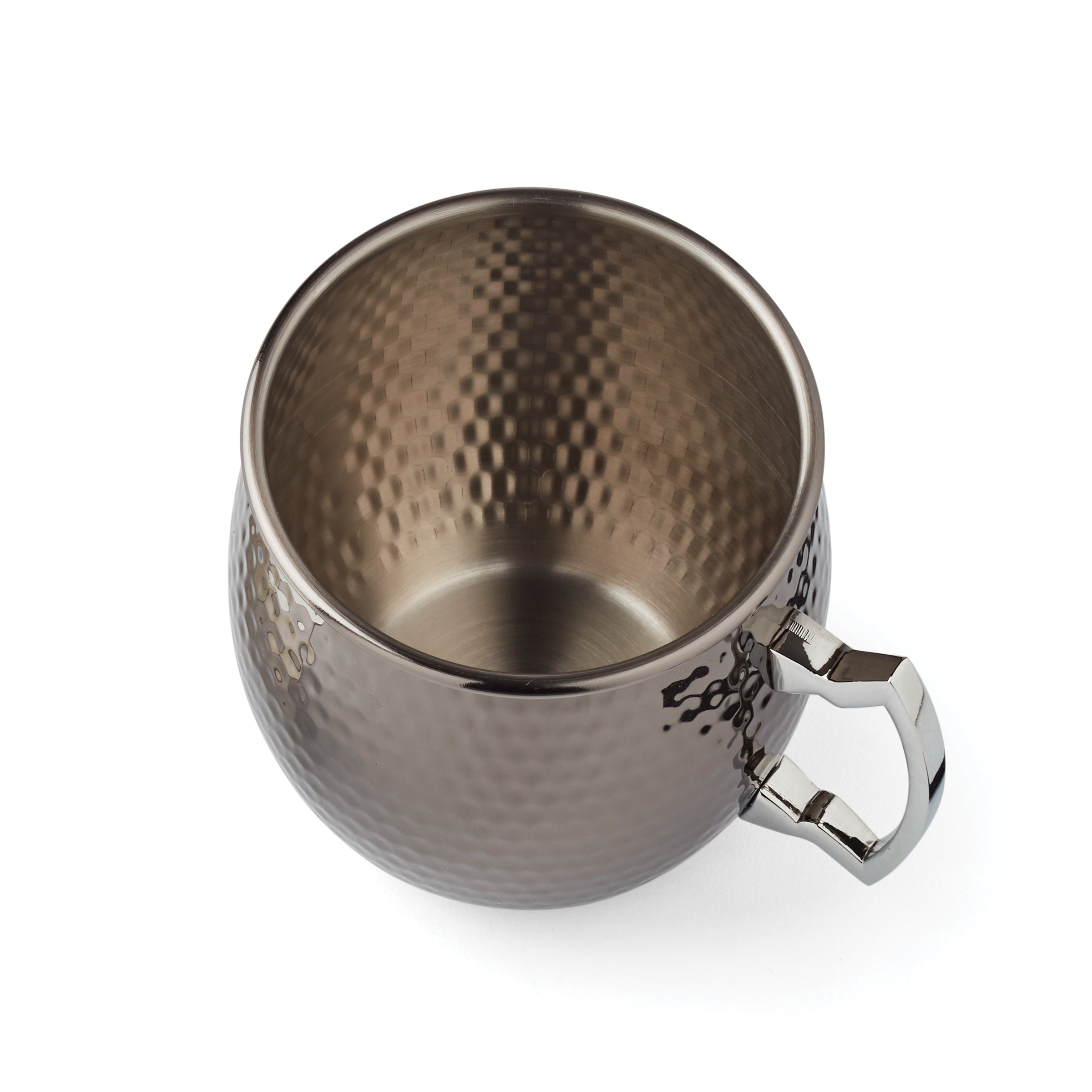 Lenox Premium Hammered Black Moscow Mule Mugs, Set of 2 - Image 2