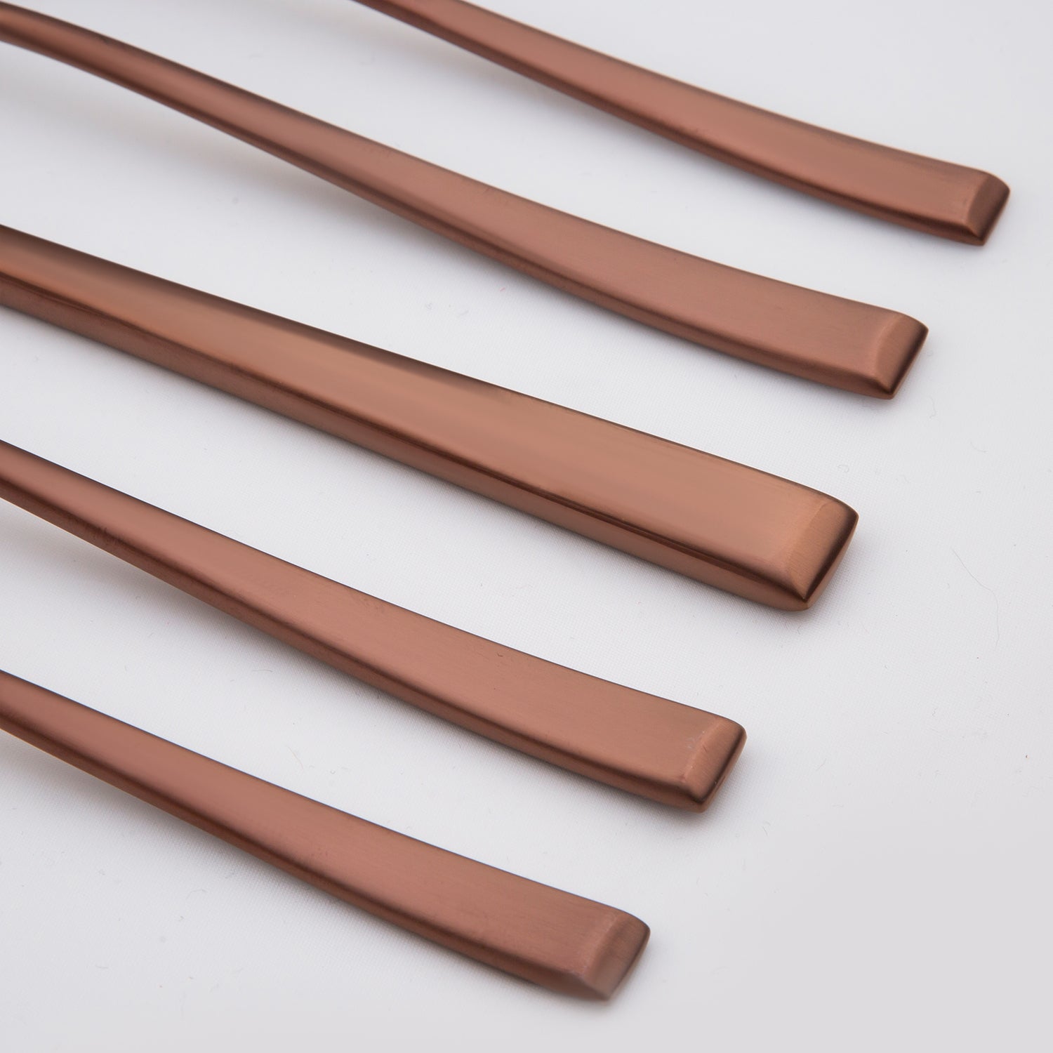 Lenox Premium Marlise Copper Satin 20-Piece Flatware Set - Image 5