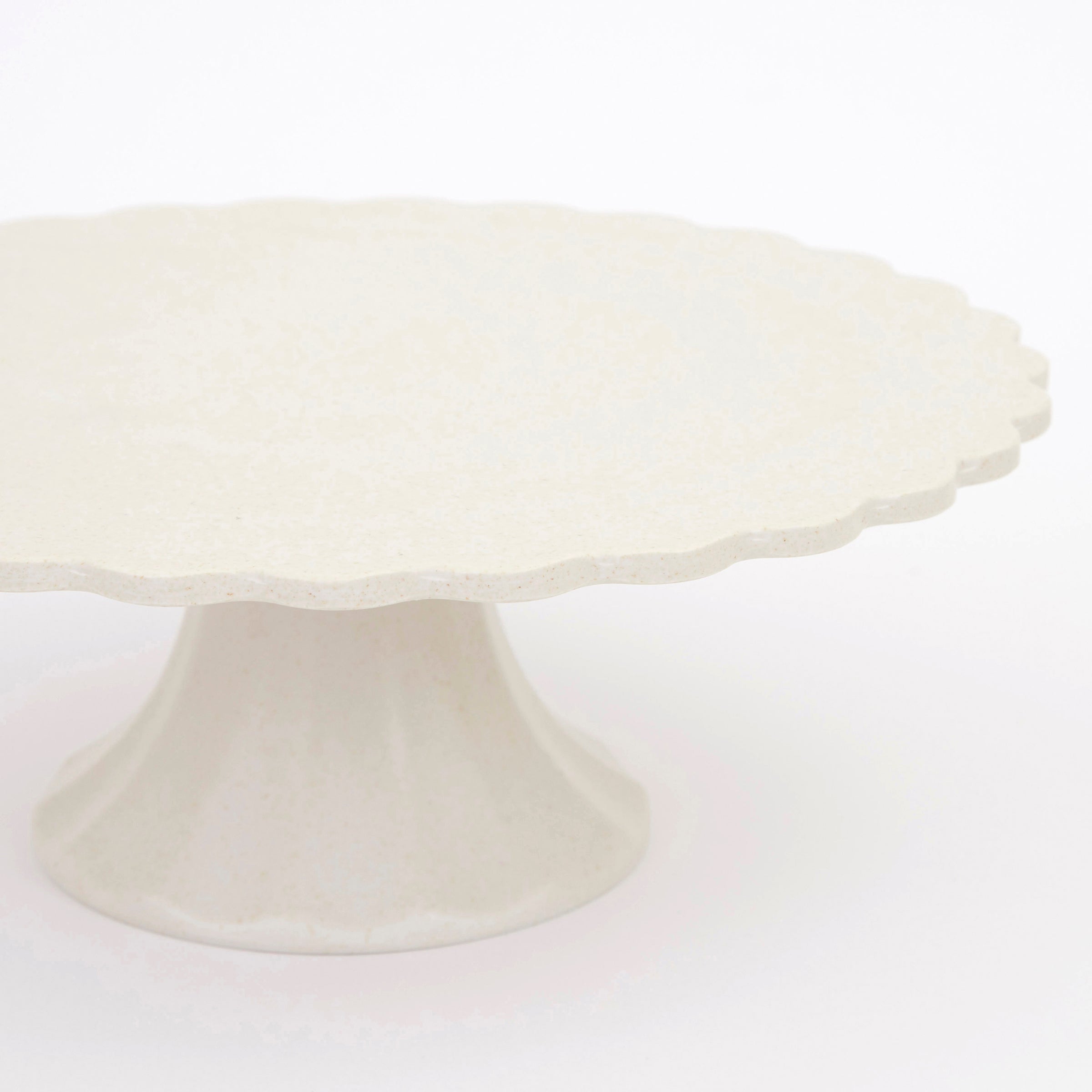 Lenox Premium Bamboo Cream Small Cake Stand - Image 3