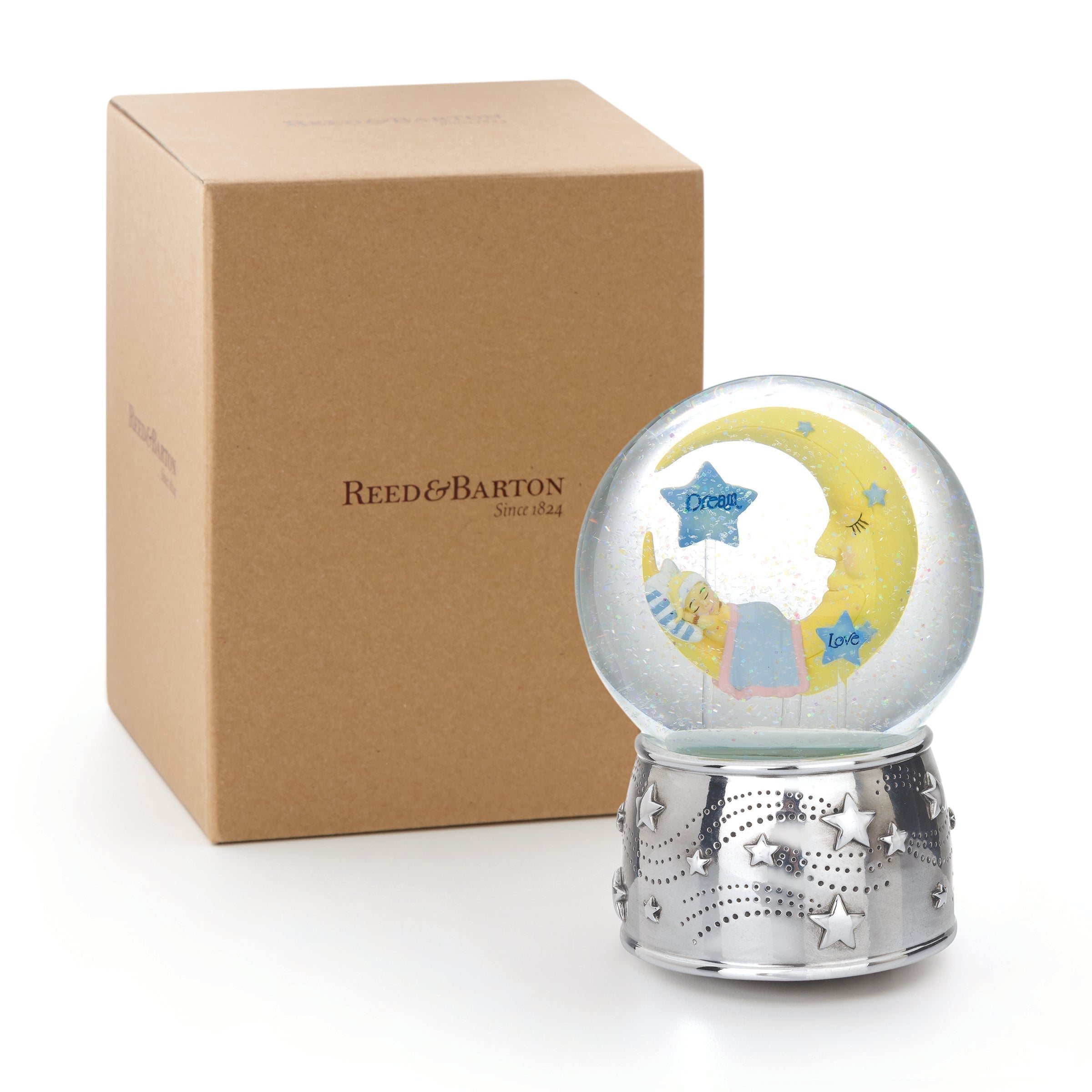 Lenox Premium Sweet Dream Silverplate Musical Water Globe - Image 3
