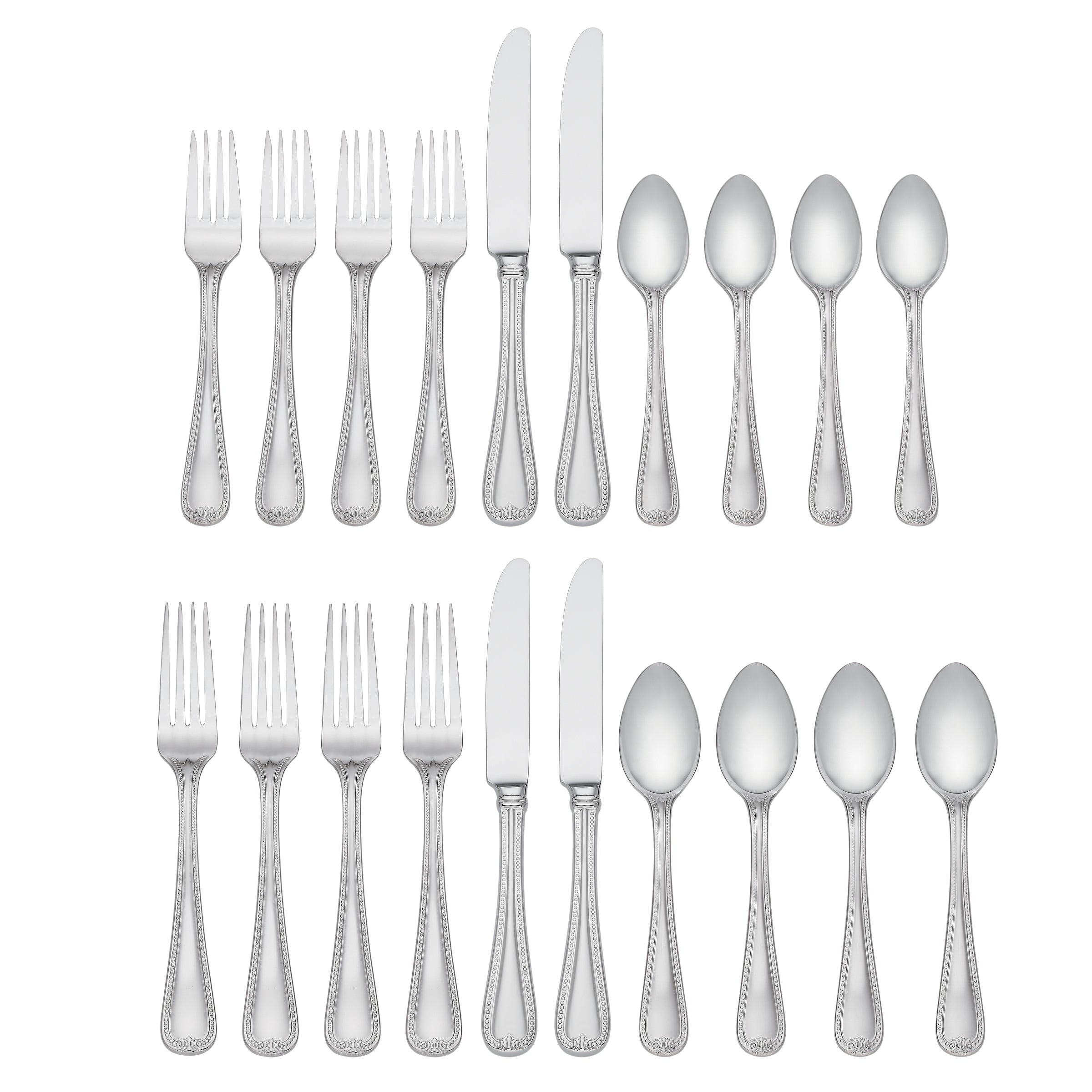 Lenox Premium Vintage Jewel 20-Piece Flatware Set - Image 2