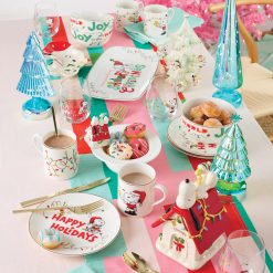 Alternative view of Lenox Premium Snoopy Christmas 12-Piece Dessert Set