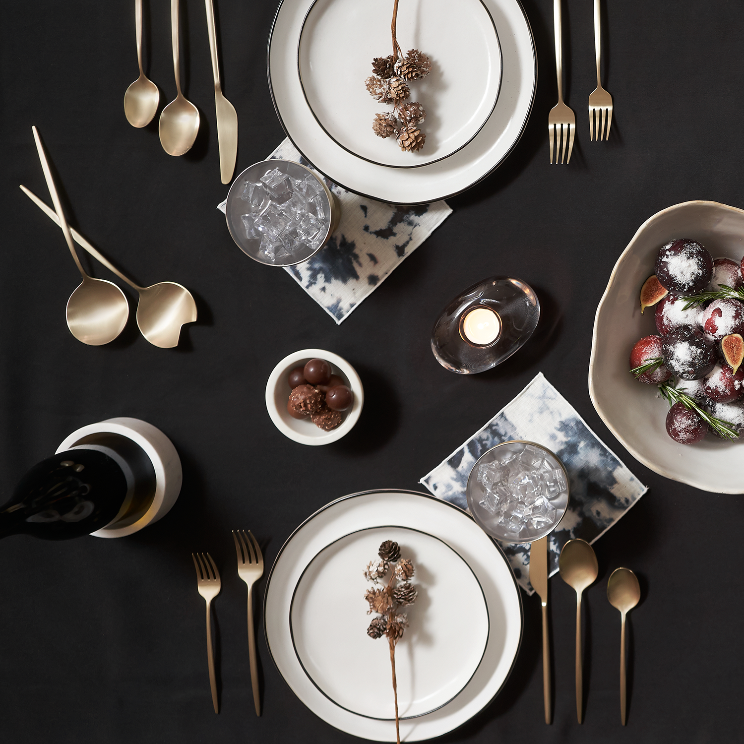 Lenox Premium Gaze Champagne Satin 20-Piece Flatware Set - Image 14