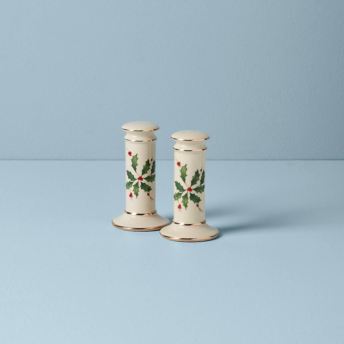 Lenox Premium Holiday Salt & Pepper Set of 2