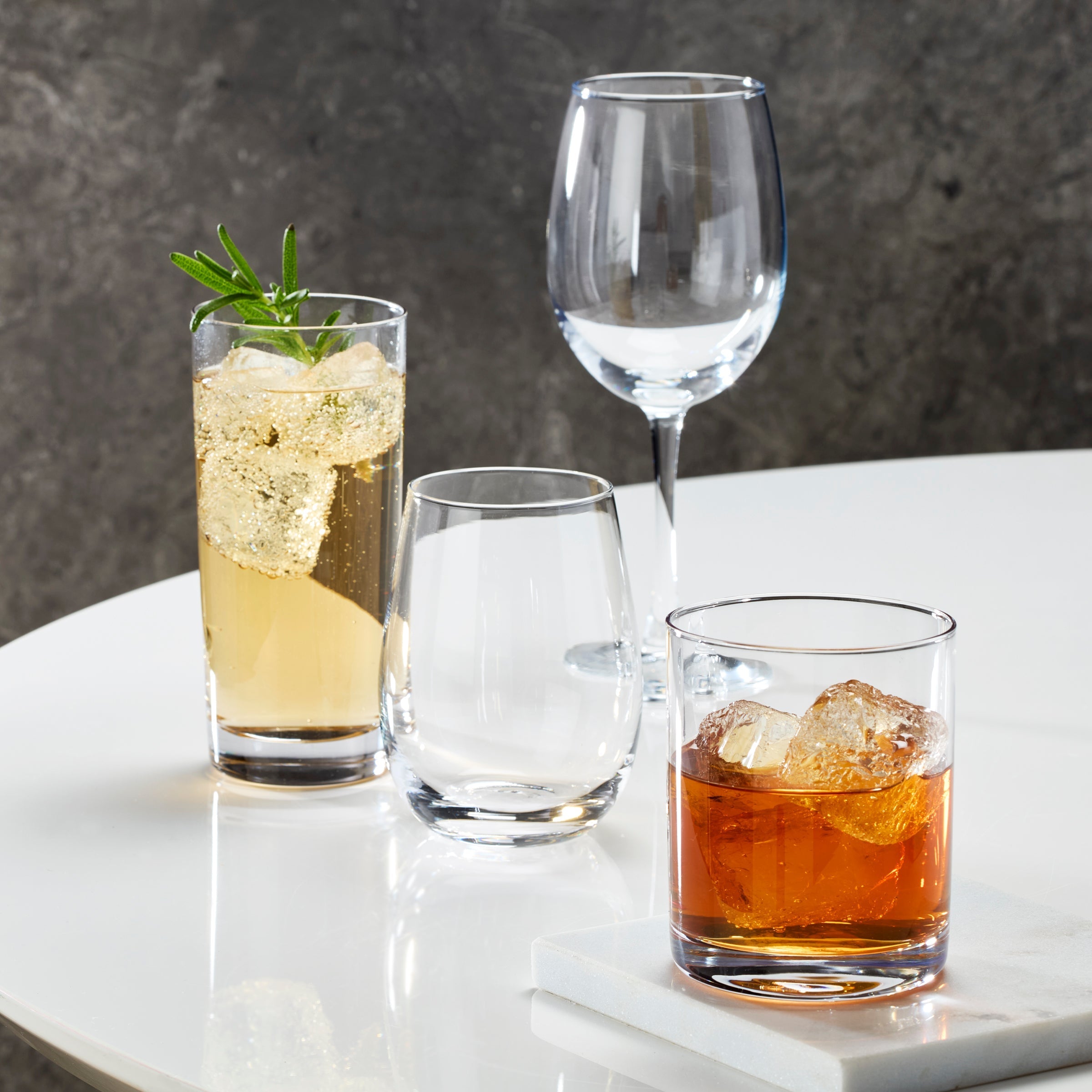 Lenox Premium 5 O'Clock Double Old Fashion Glasses, Set of 4 - Image 2