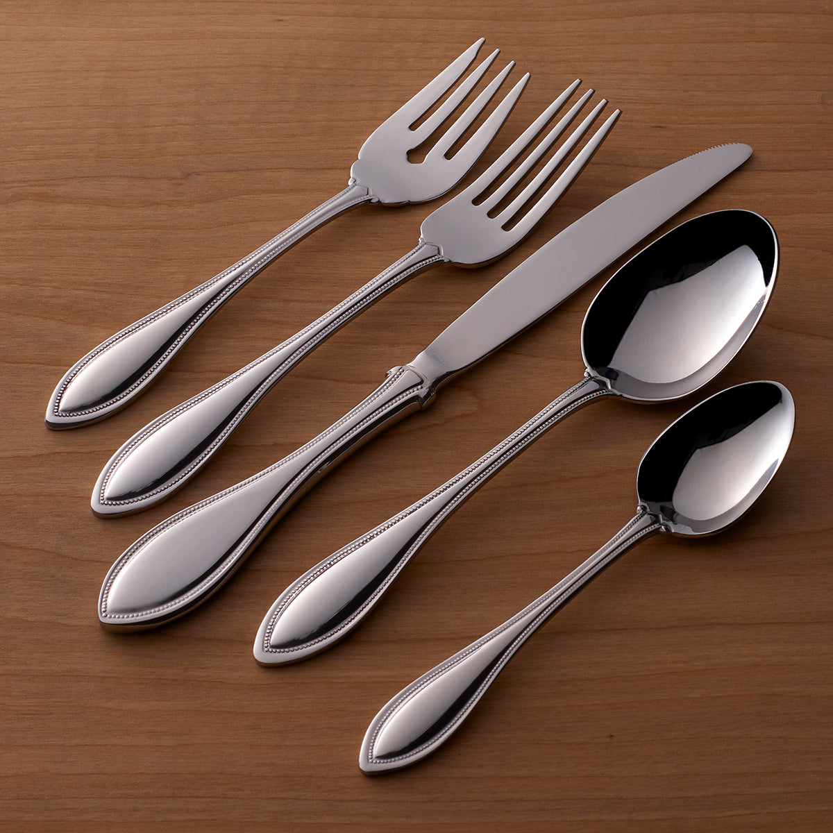 Lenox Premium American Harmony 45-Piece Flatware Set - Image 3
