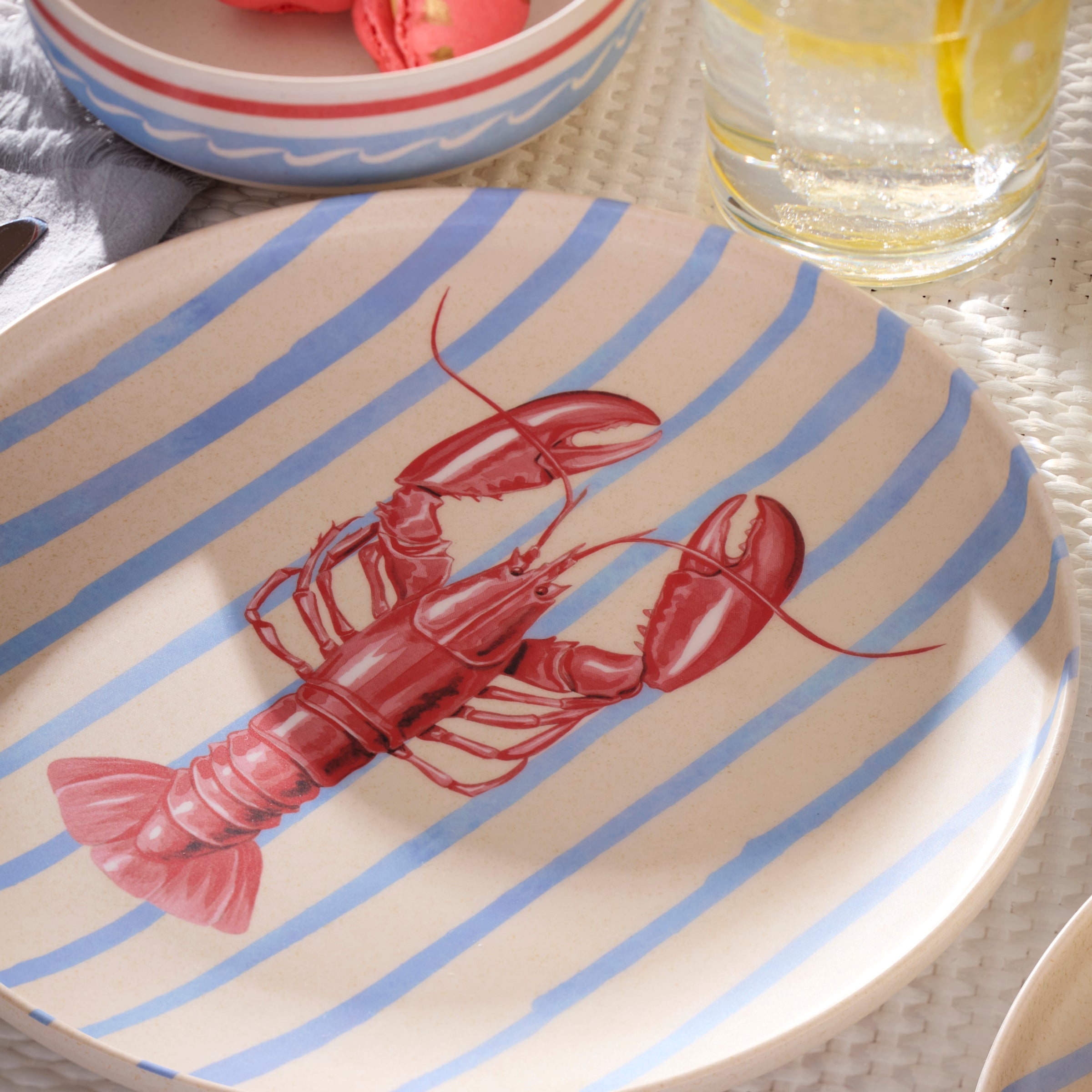 Lenox Premium 24 Seven Melamine Wharfside 24-Piece Dinnerware Set - Image 3