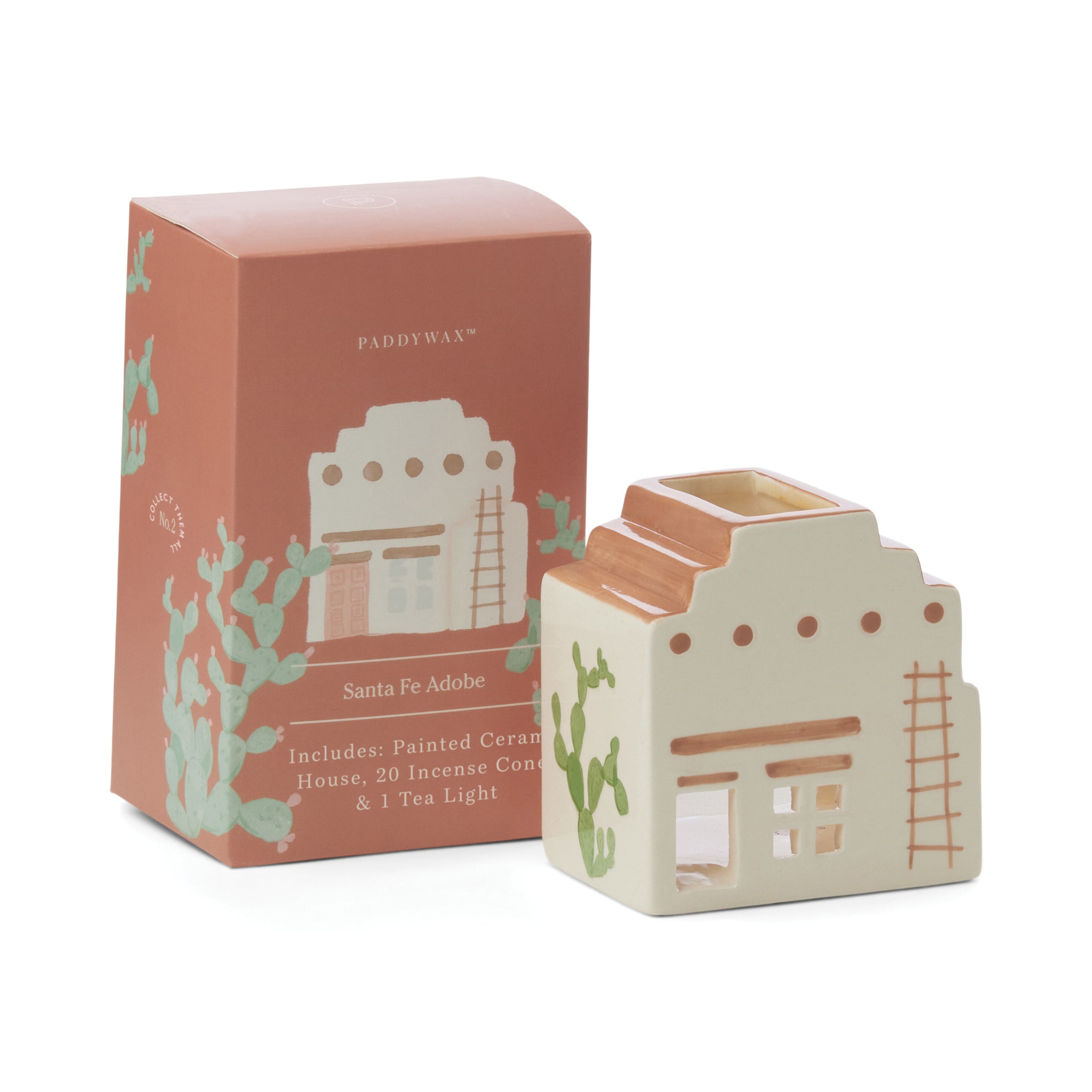 Lenox Premium Santa Fe Adobe Incense House - Image 2