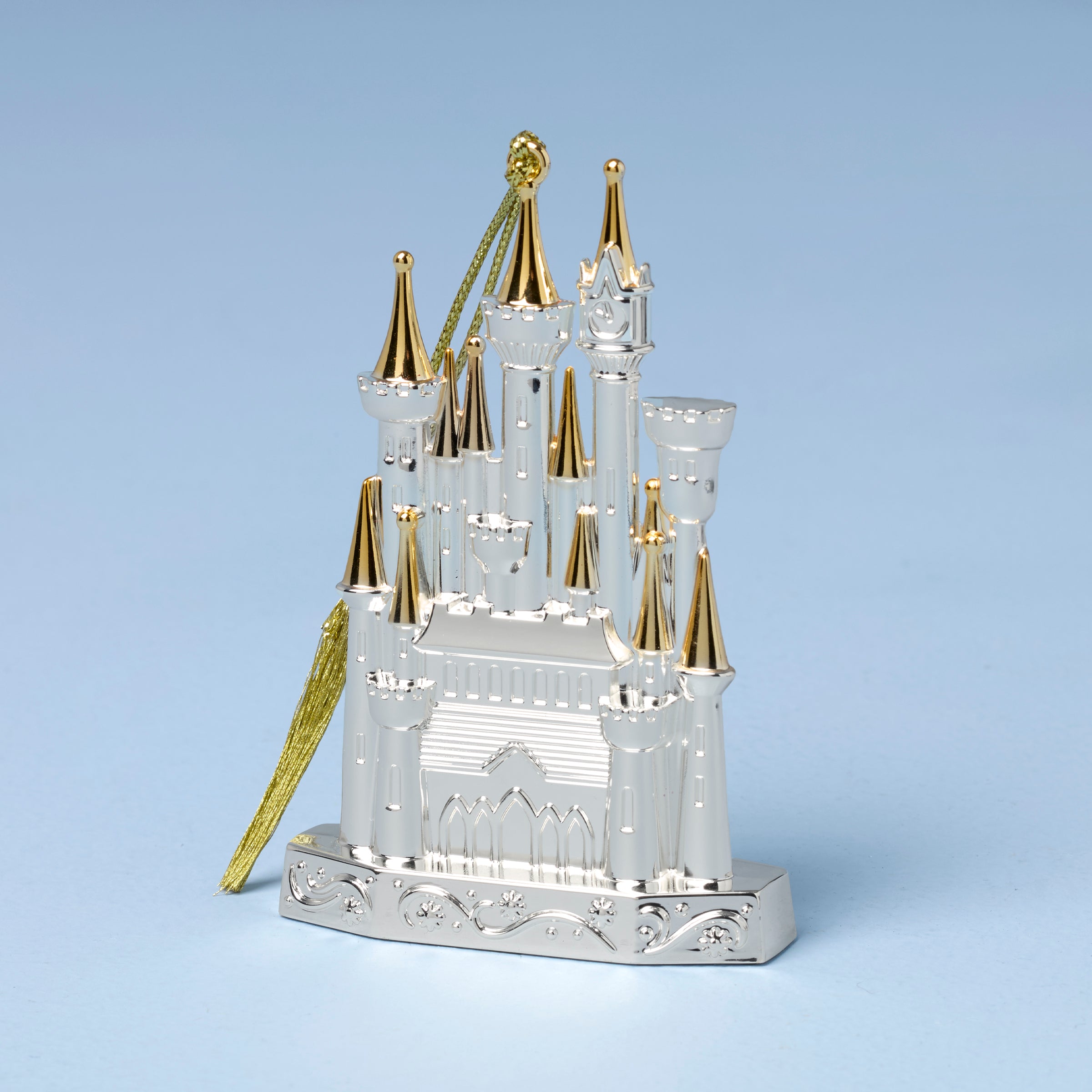 Lenox Premium 2026 Cinderella Castle Silverplate Ornament - Image 2