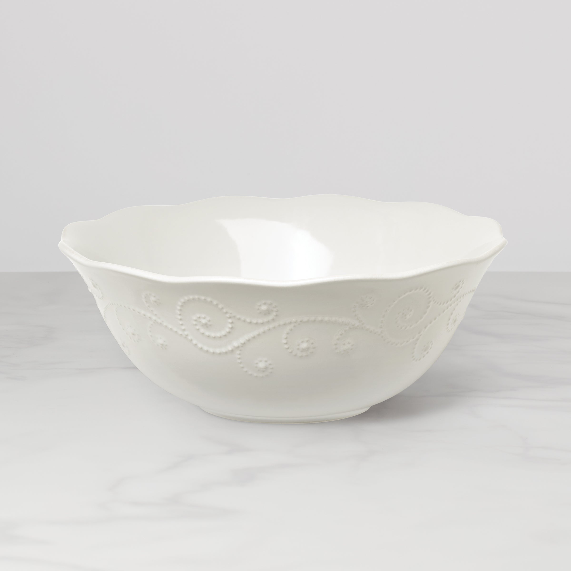 Lenox Premium French Perle White Large Serving Bowl