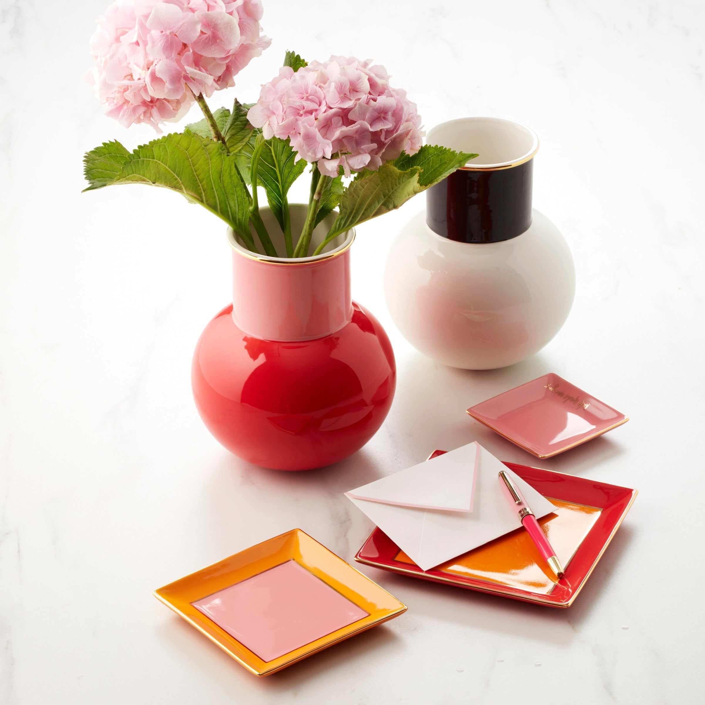 Lenox Premium Make It Pop Warm Red 3-Piece Tray Set - Image 4