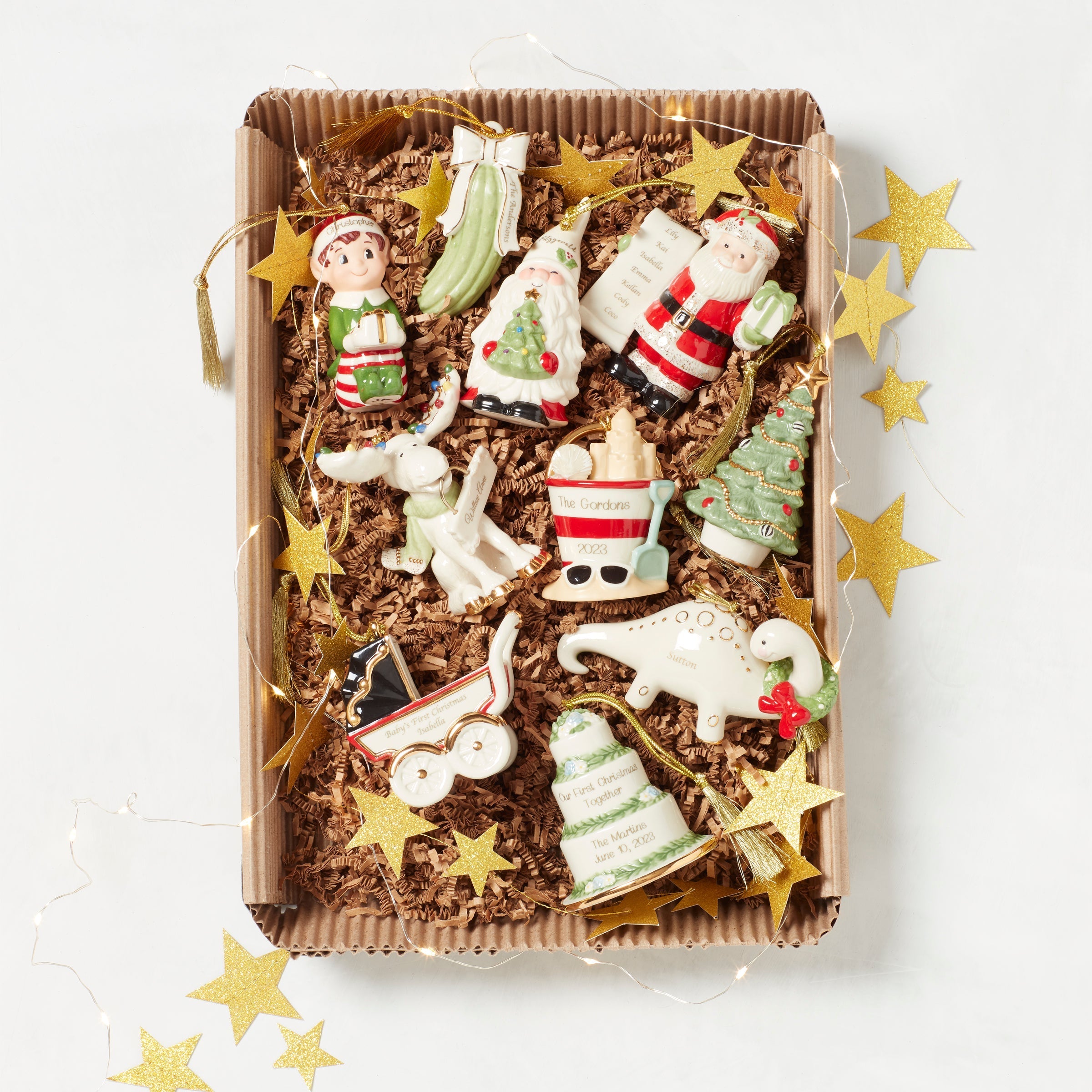 Lenox Premium Personalized Naughty & Nice Ornament - Image 7