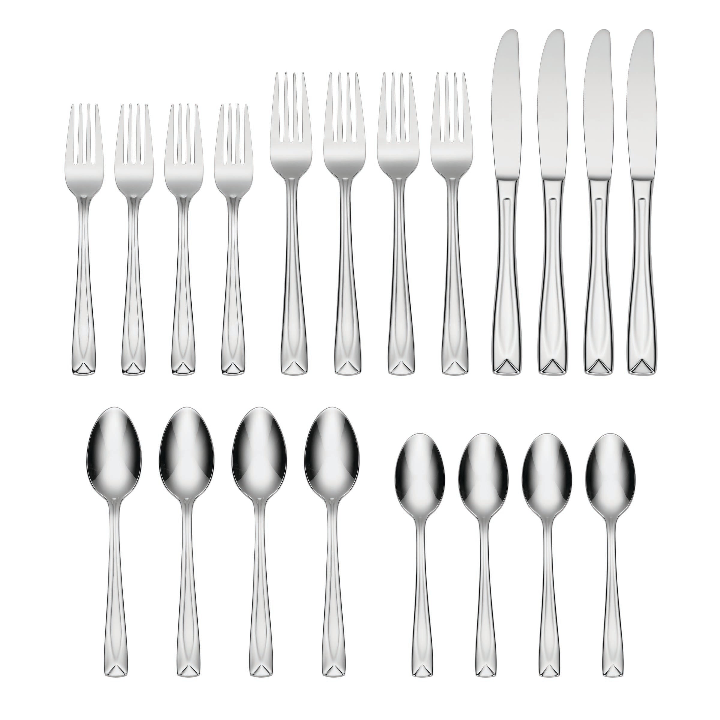 Lenox Premium Lincoln 20-Piece Flatware Set - Image 2