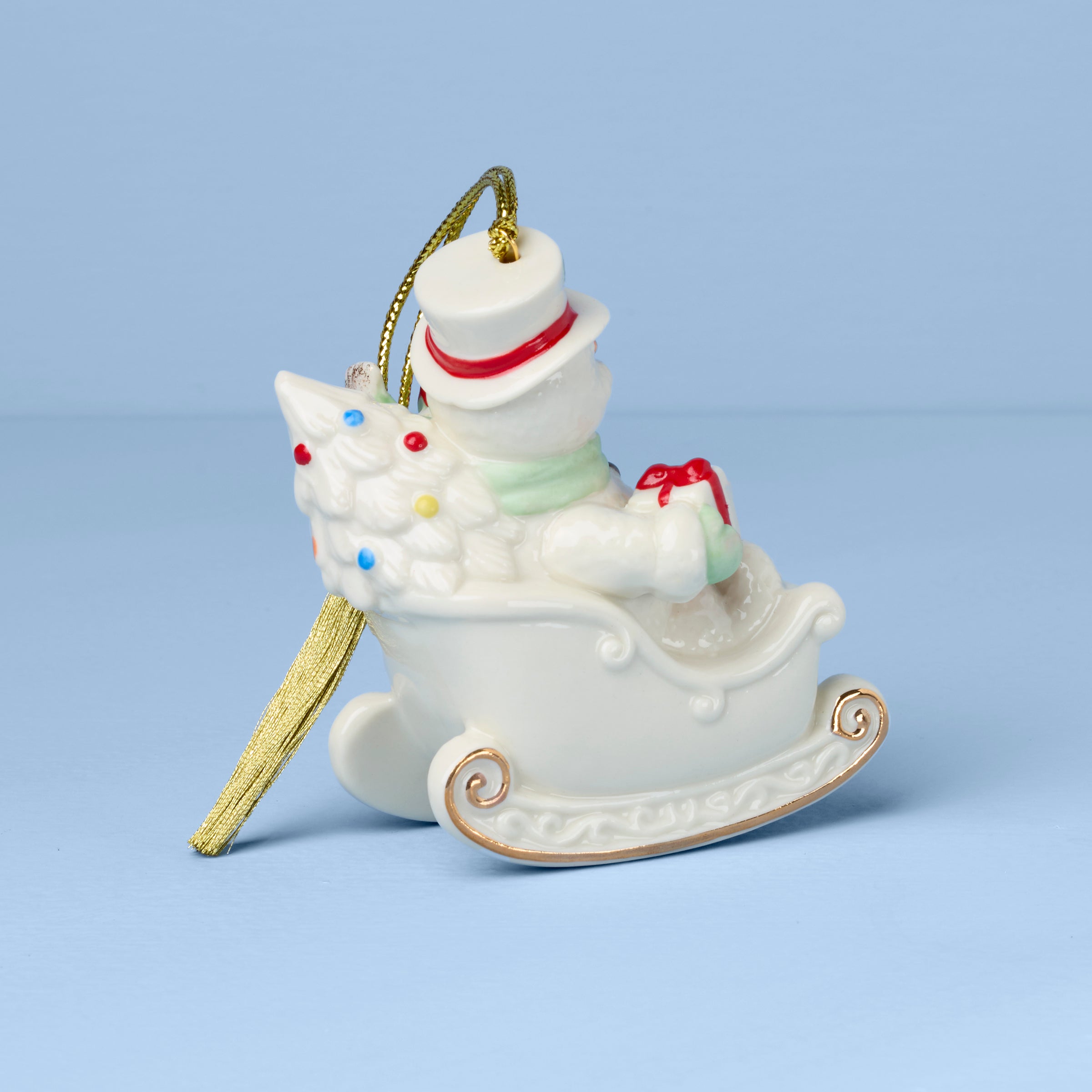 Lenox Premium Personalized Snowman Ornament - Image 2