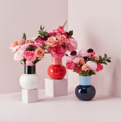 Alternative view of Lenox Premium Make It Pop Warm Red Bouquet Vase