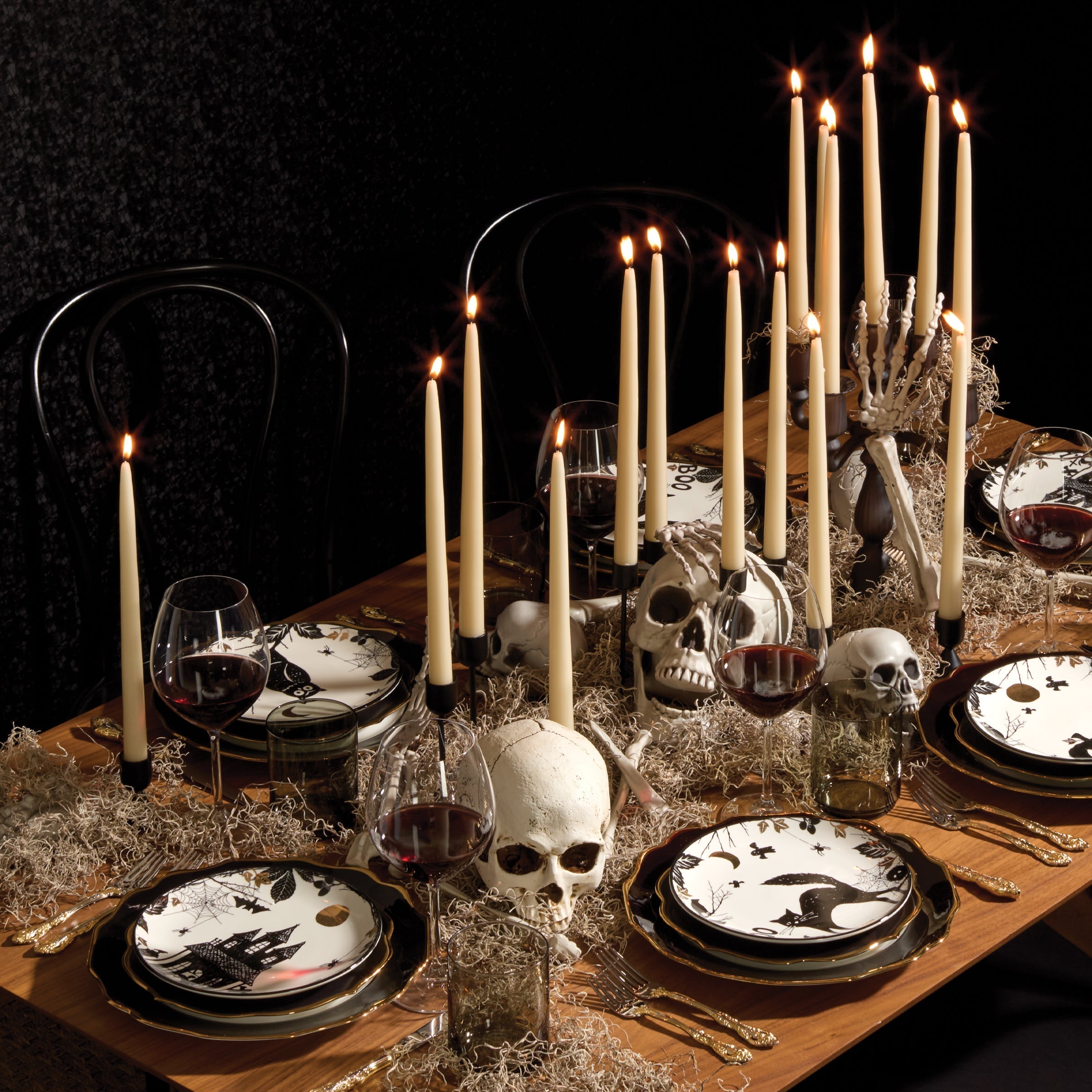 Lenox Premium Kent Small Black Candlestick Wreath - Image 3